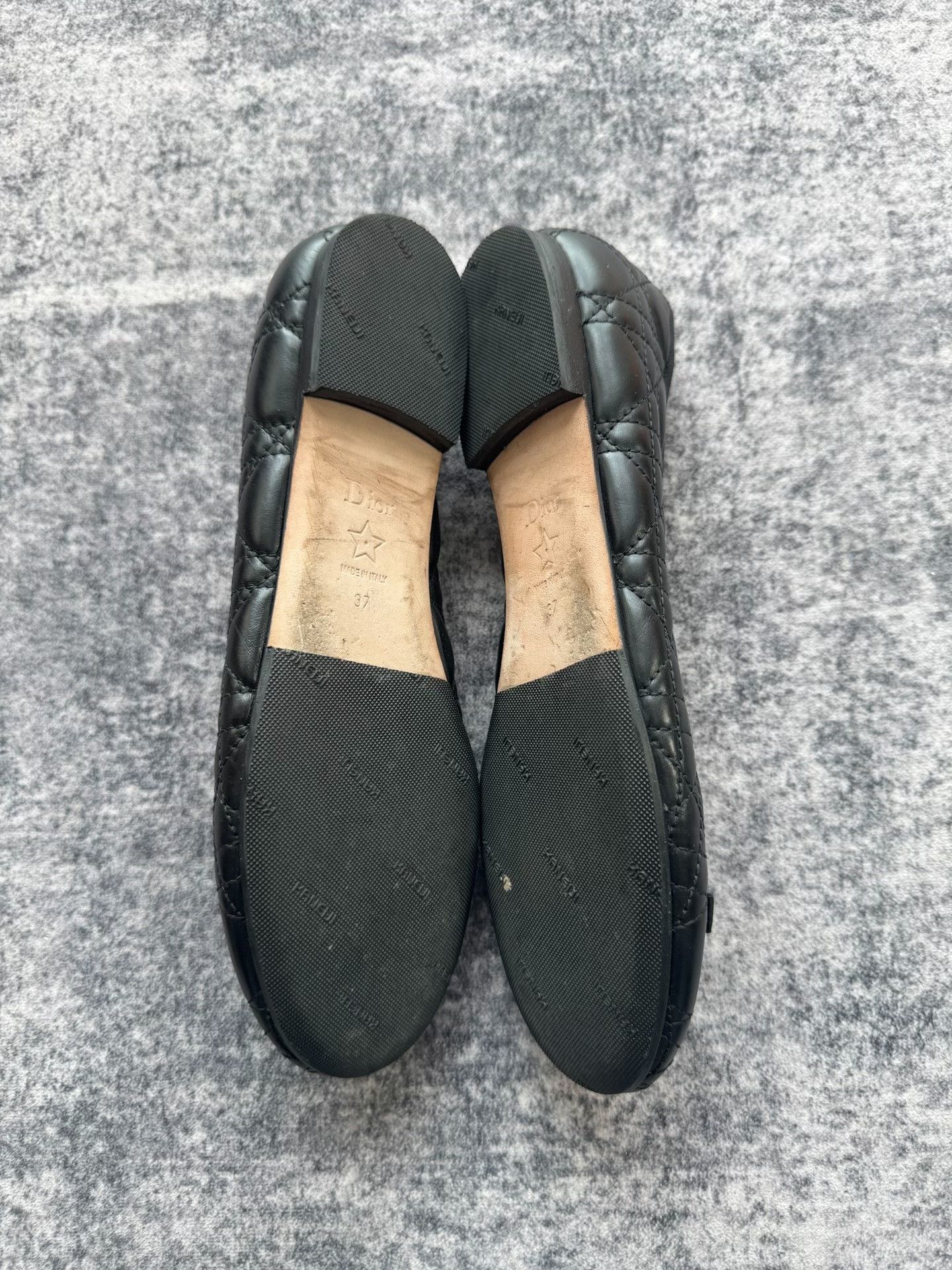 Dior Dior Cannage Pearl Bow Ballet Flats Size US 6 / IT 36 - 5 Thumbnail