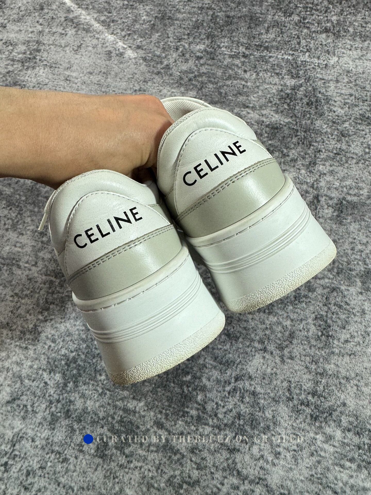 Celine Celine Elephant Gray Platform Shoes Size US 5 / IT 35 - 4 Thumbnail
