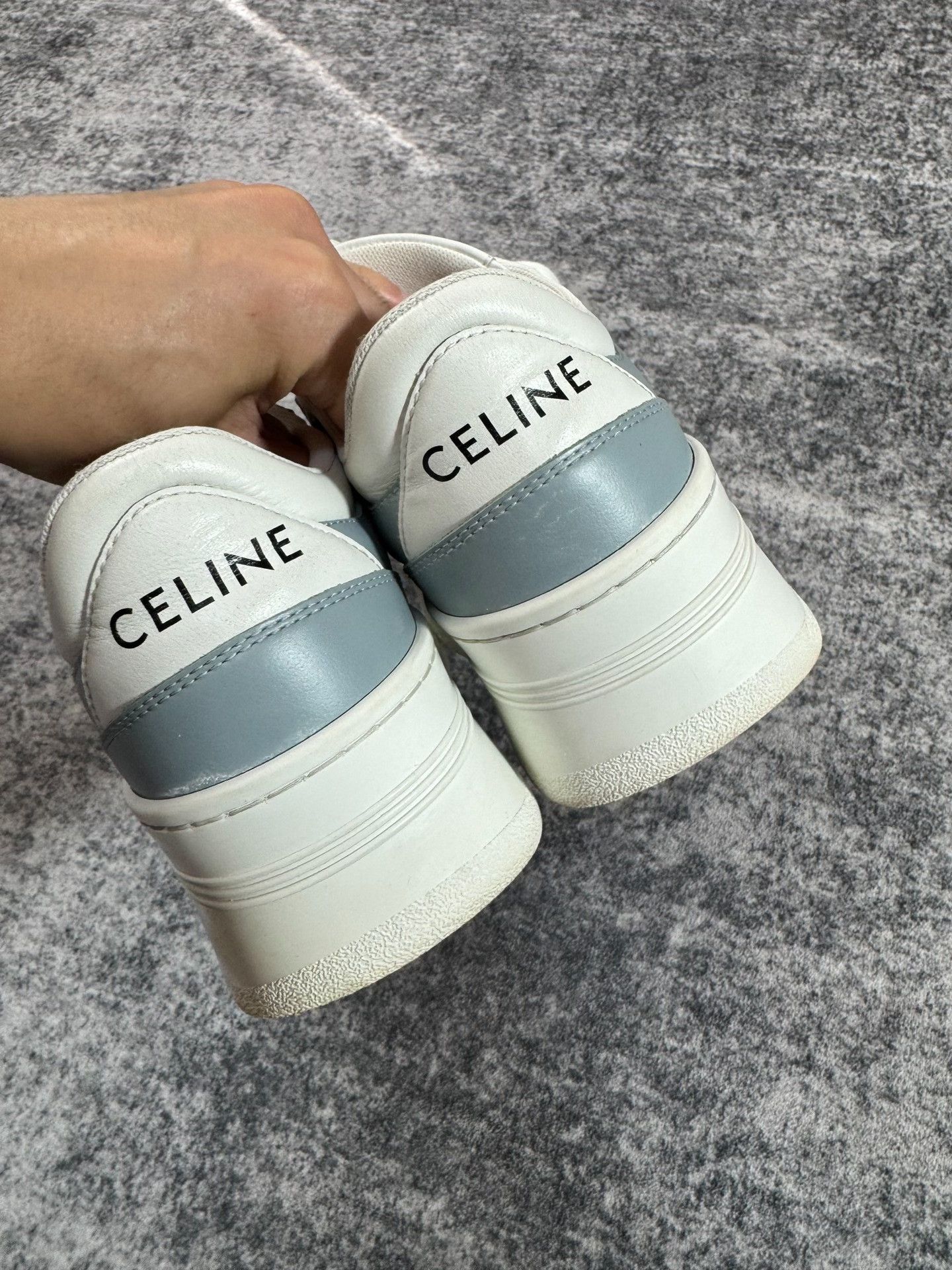 Celine Celine Haze Blue Platform Shoes Size US 5 / IT 35 - 4 Thumbnail