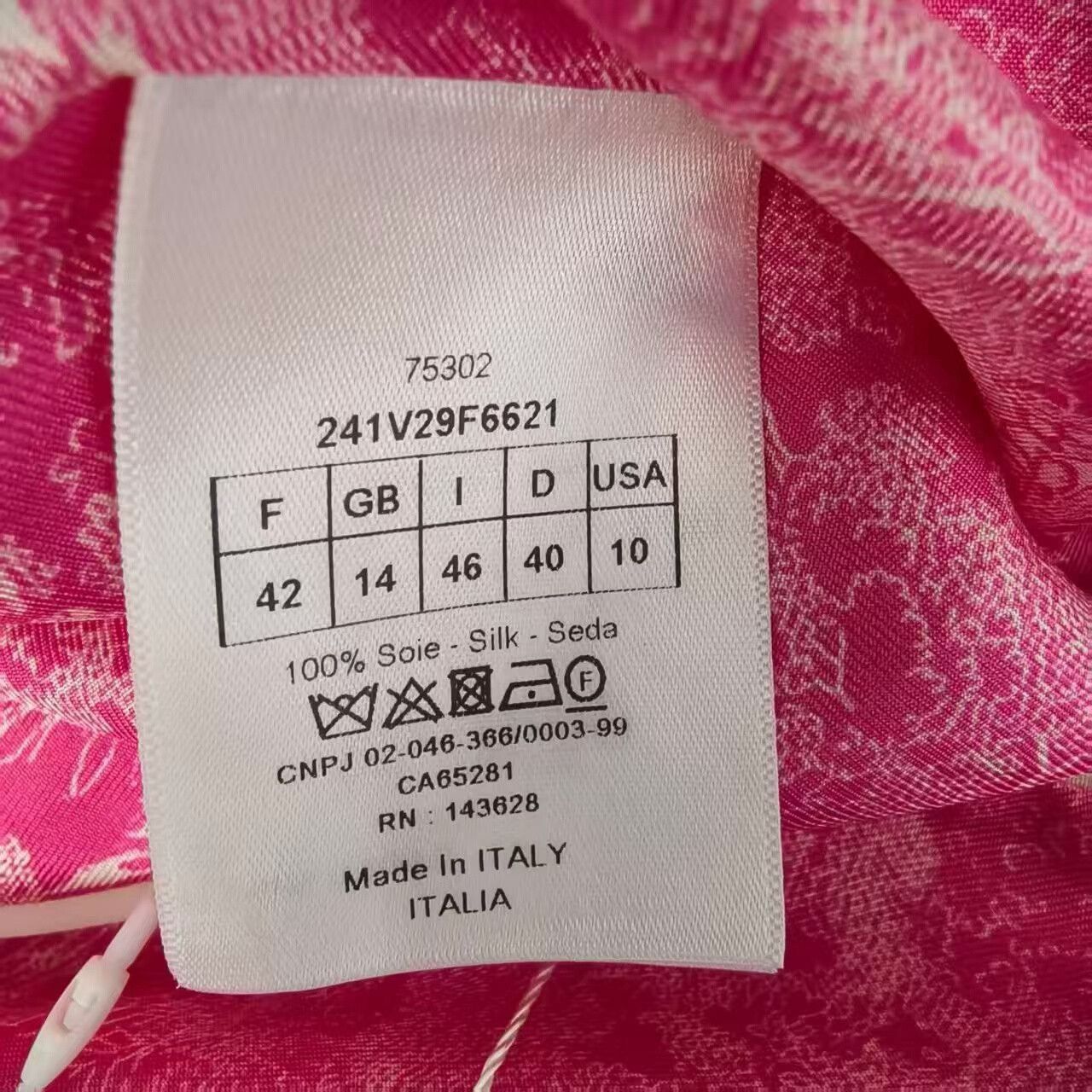 Dior Dior Pink Zoo Collection Silk Short-Sleeve Shirt Size M / US 6-8 / IT 42-44 - 4 Thumbnail