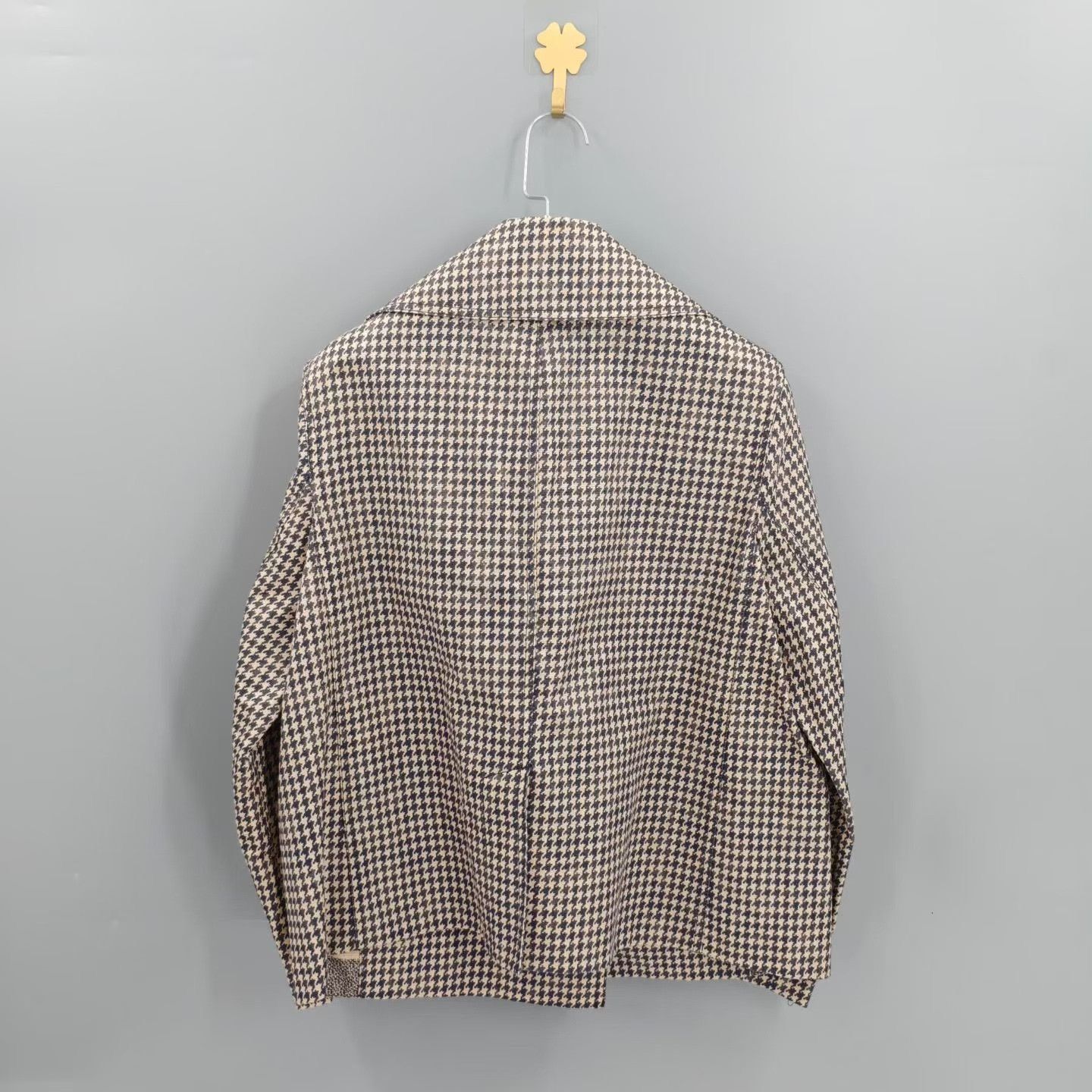 Dior Dior Houndstooth Double-Breasted Lapel Blazer Size S / US 4 / IT 40 - 2 Thumbnail