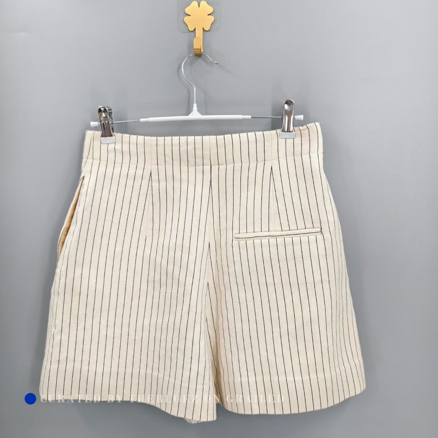 Dior Dior Off-White CD Button Vertical Striped Skort Size 36" / US 14 / IT 50 - 2 Thumbnail