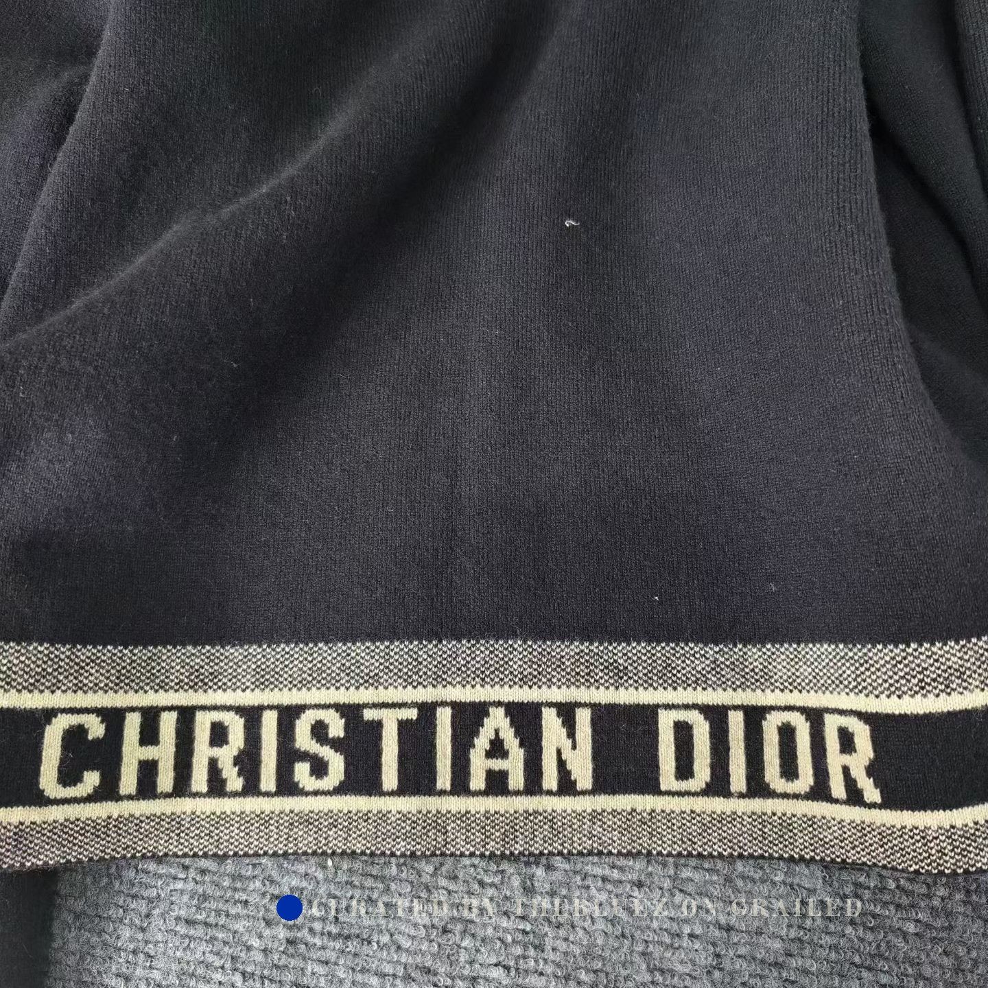 Dior Dior Back Slogan Logo Cashmere Sweater Size XS / US 0-2 / IT 36-38 - 5 Thumbnail