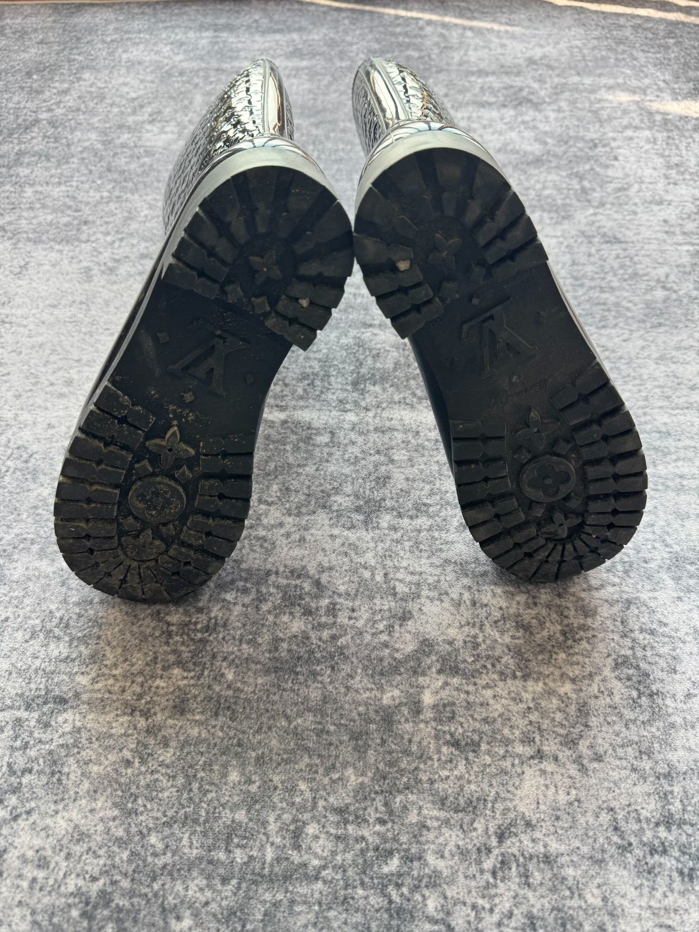 Louis Vuitton Louis Vuitton Monogram Tall Rain Boots Size US 5 / IT 35 - 5 Thumbnail
