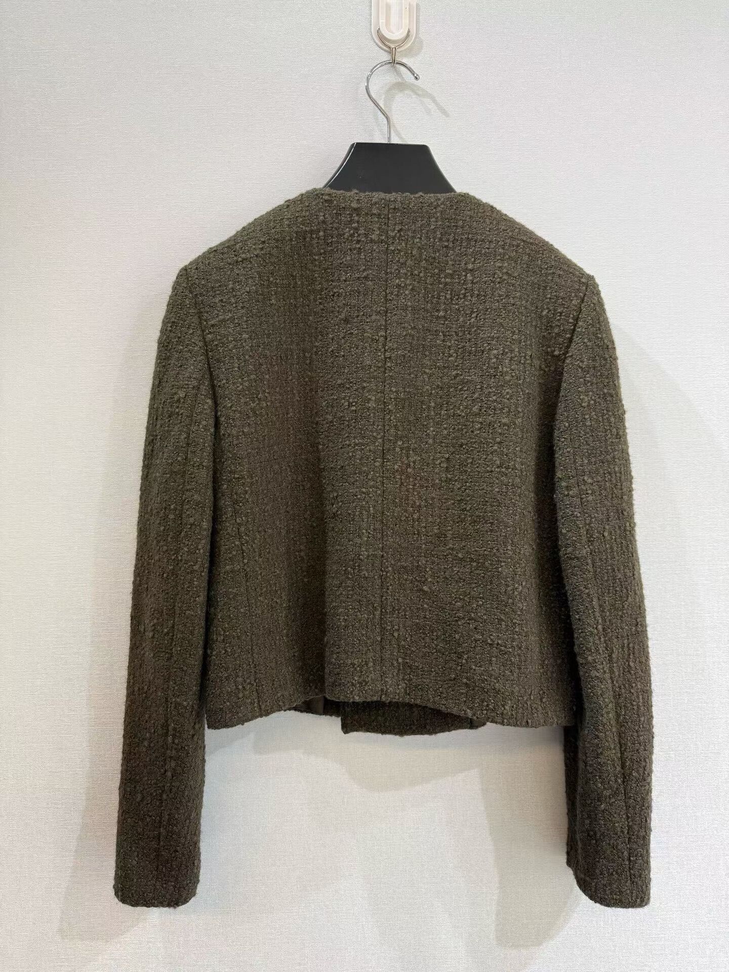 Celine Celine Green Double-Breasted Gold-Button Coat Size XS / US 0-2 / IT 36-38 - 2 Thumbnail