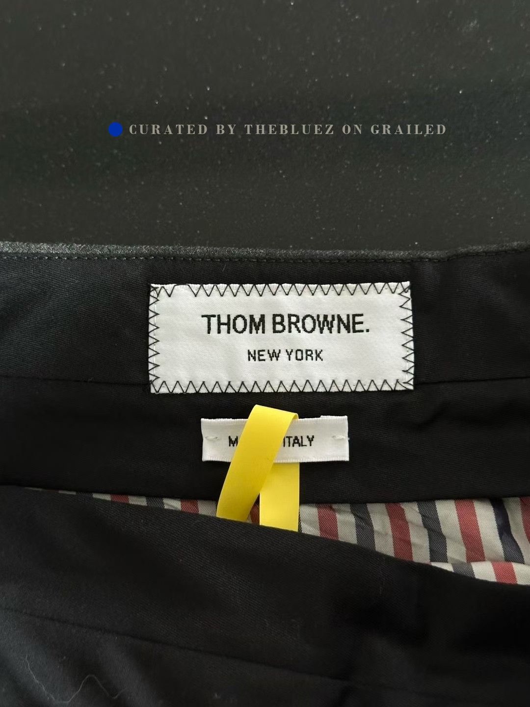 Thom Browne Thom Browne Dark Gray Wool Pleated Skirt Size 36" / US 14 / IT 50 - 3 Thumbnail