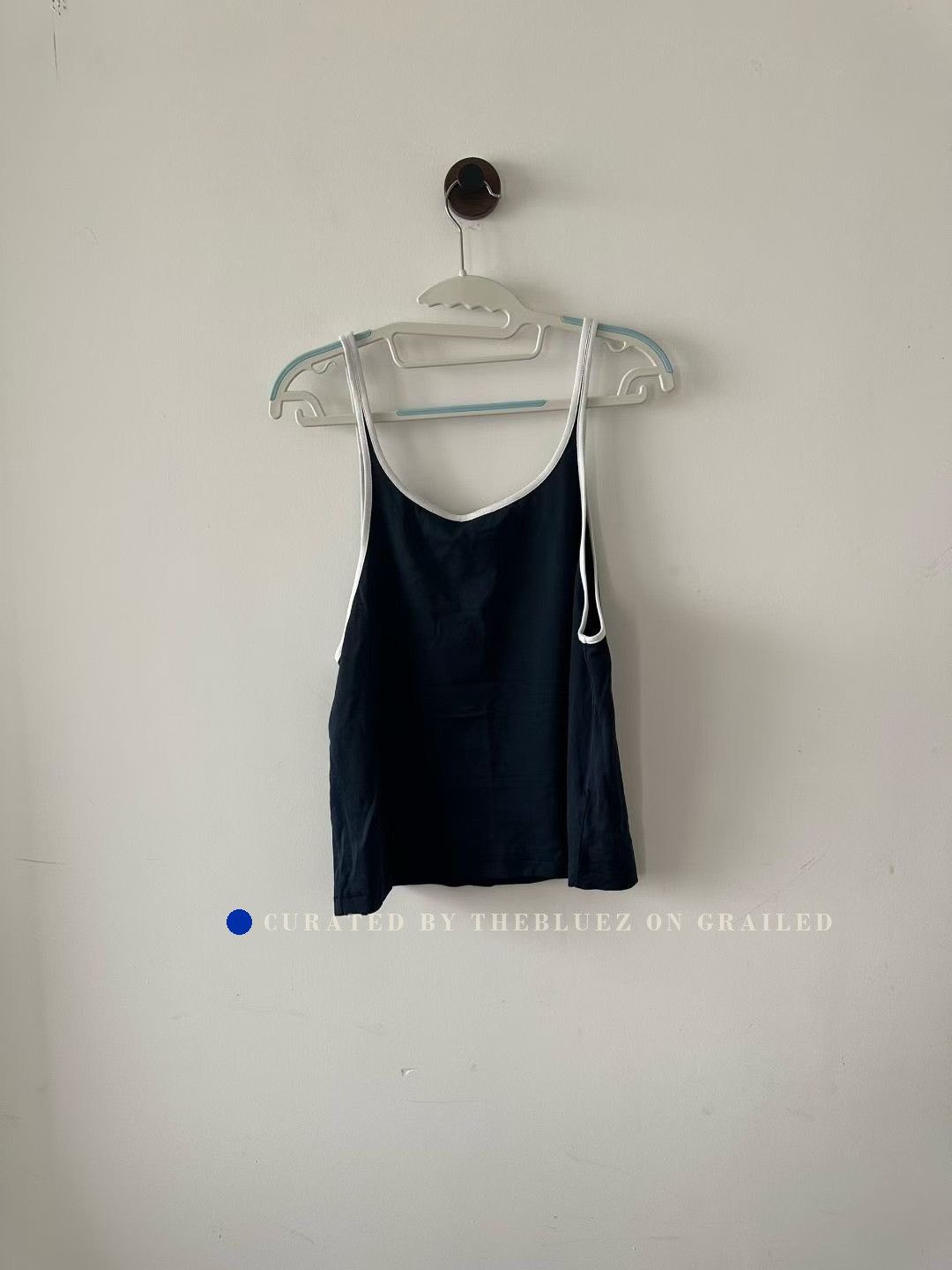 Celine Celine Dark Blue Slogan Camisole Size M / US 6-8 / IT 42-44 - 2 Thumbnail