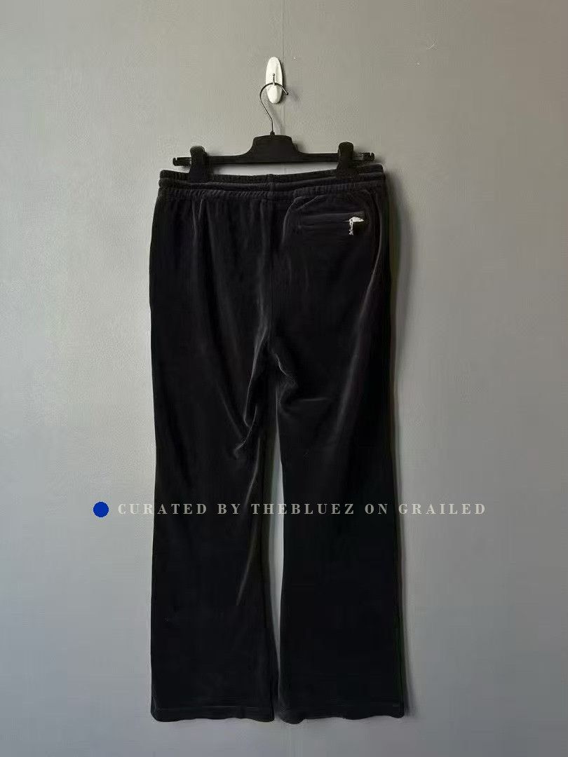 Celine Celine Triomphe Black Velvet Trousers Size 32" / US 10 / IT 46 - 2 Thumbnail