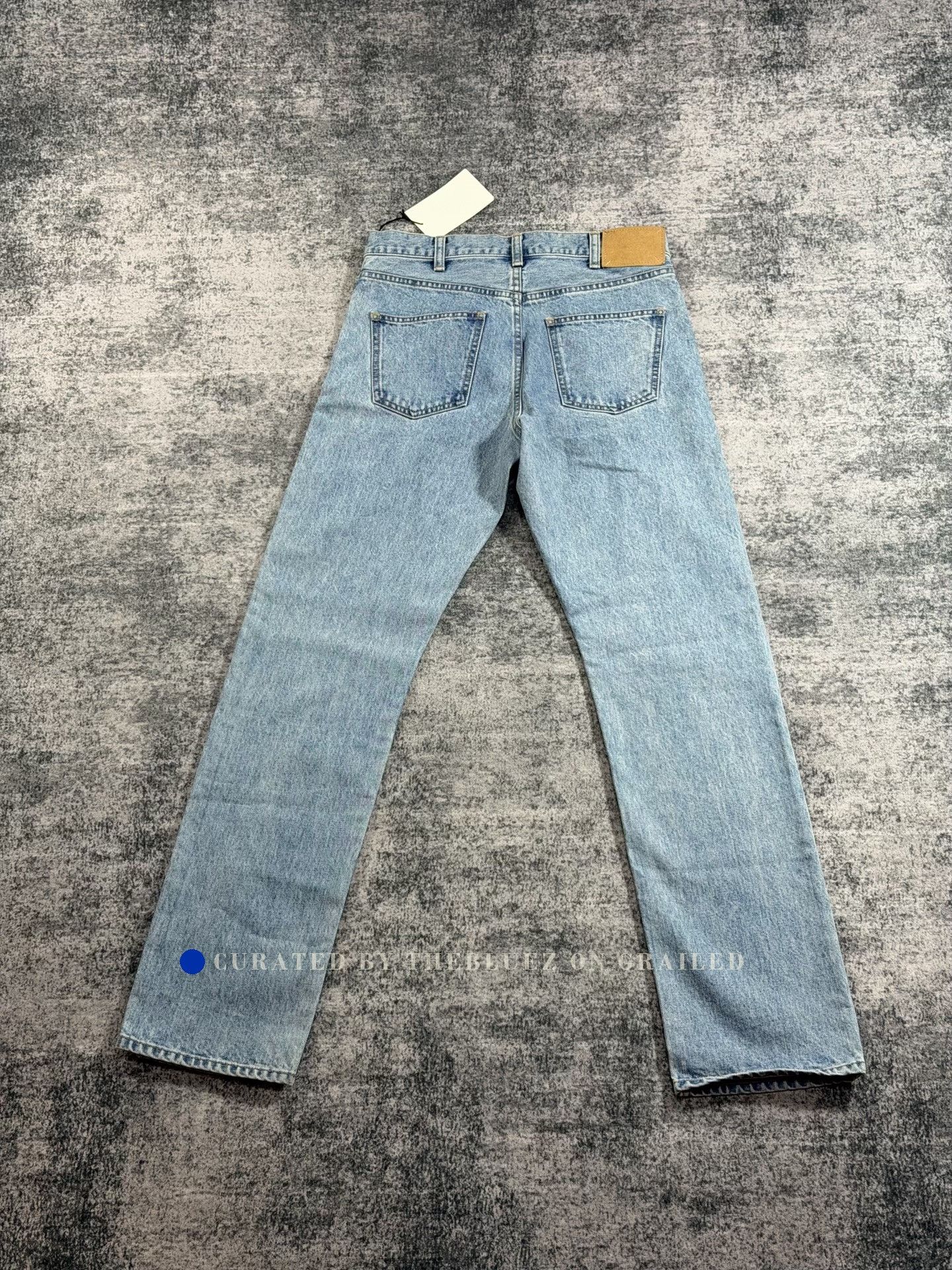 Celine Celine Washed Card Print Jeans Size 26" / US 2 / IT 38 - 2 Thumbnail