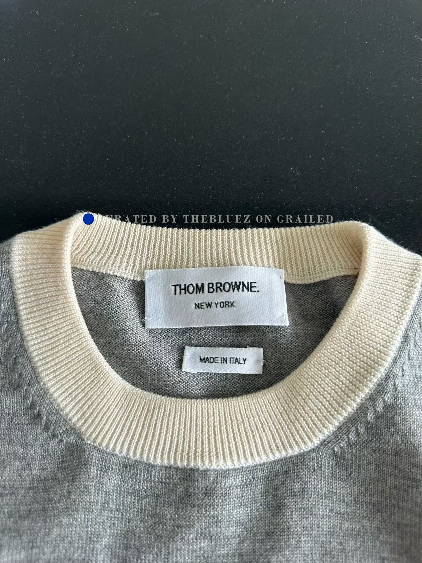 Thom Browne Thom Browne Gray Dog Wool Sweater Size S / US 4 / IT 40 - 3 Thumbnail