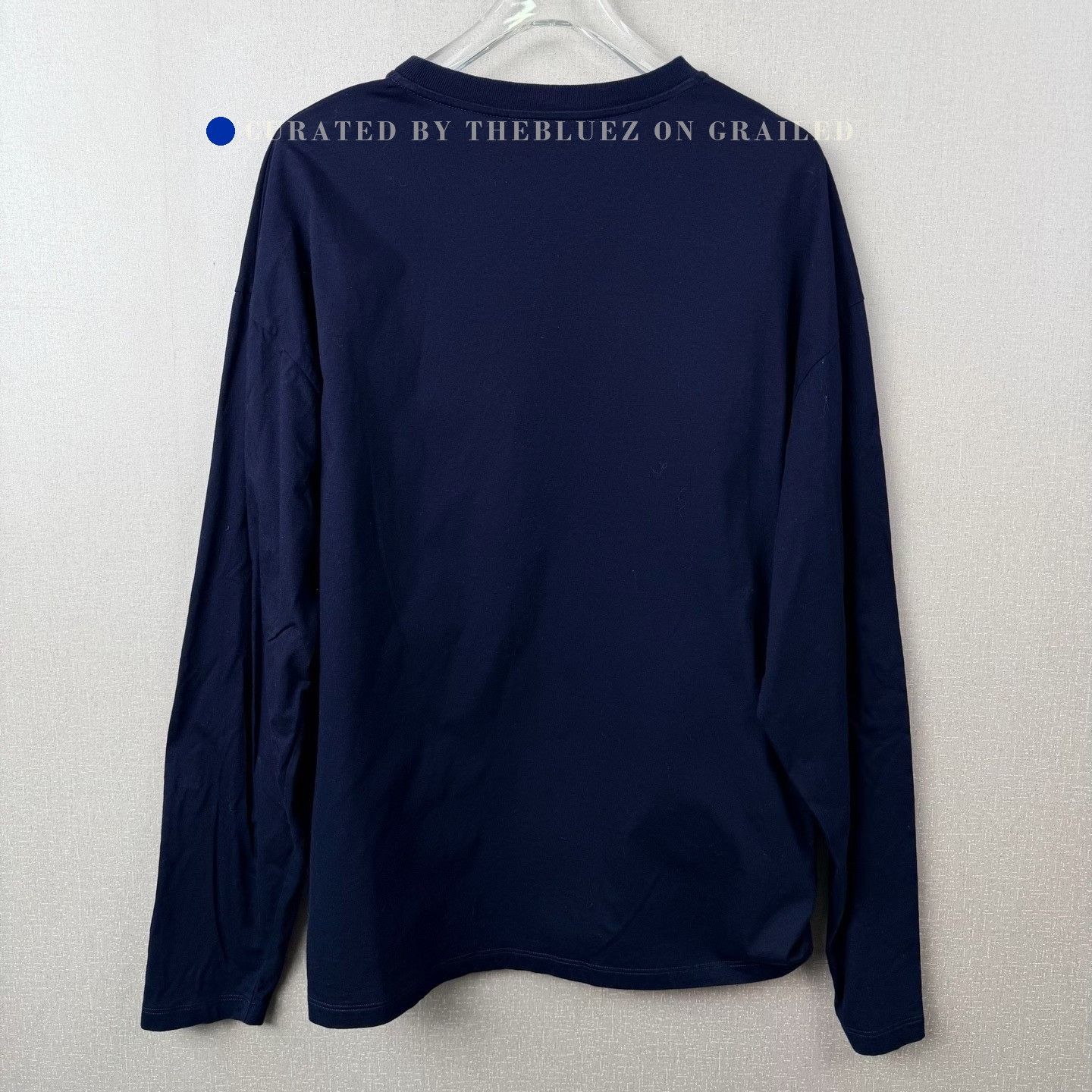 Miu Miu Miu Miu Blue Logo Long Sleeve Top Size S / US 4 / IT 40 - 4 Thumbnail