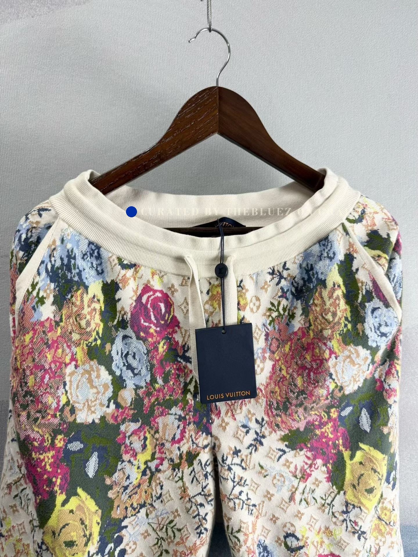 Louis Vuitton Louis Vuitton Floral Print Knit Shorts Size 38" / US 16 / IT 52 - 2 Thumbnail