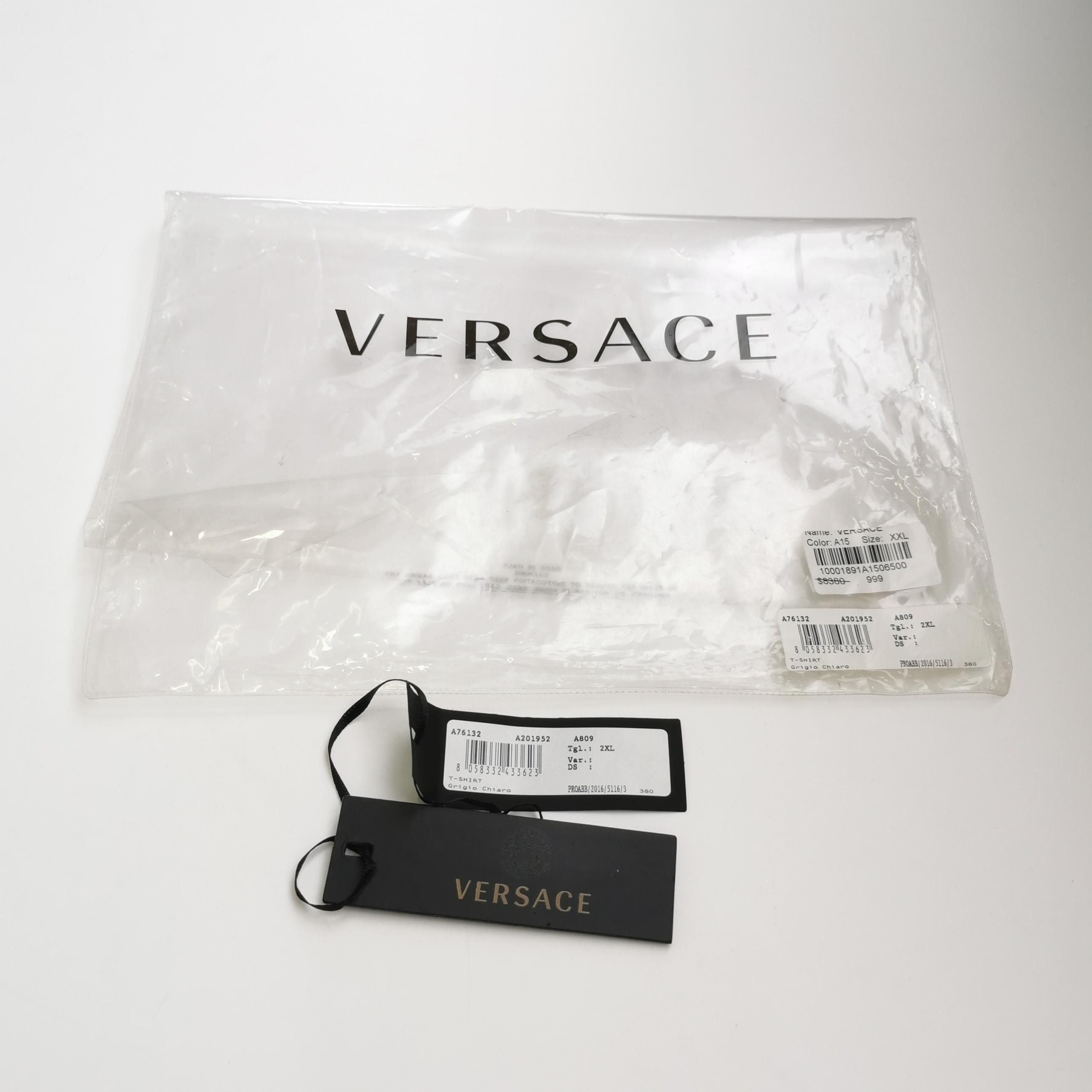 Versace Versace Men xxl Short Sleeve Shirts Size US XXL / EU 58 / 5 - 4 Thumbnail