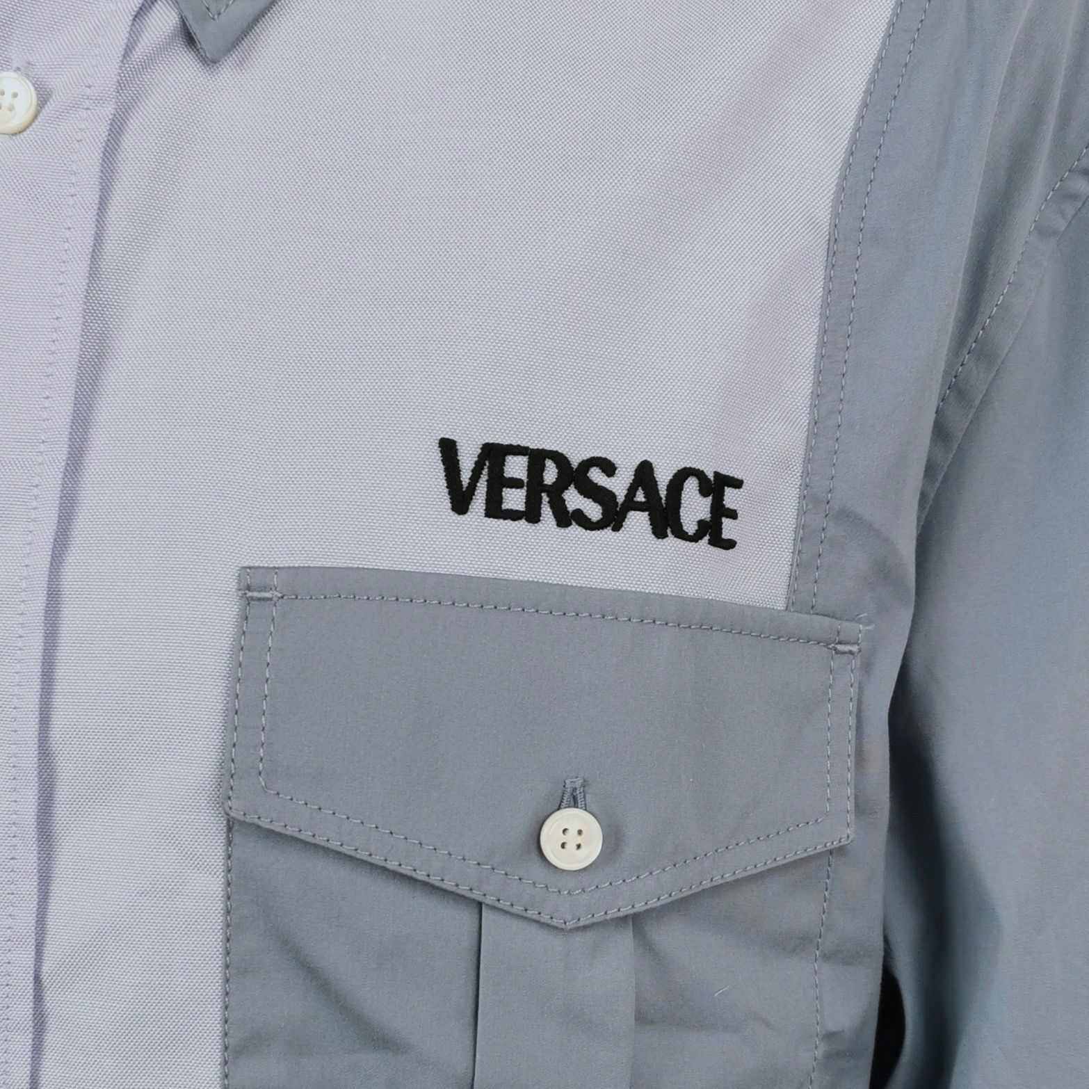 Versace Versace Men l Button Ups Size US L / EU 52-54 / 3 - 3 Thumbnail