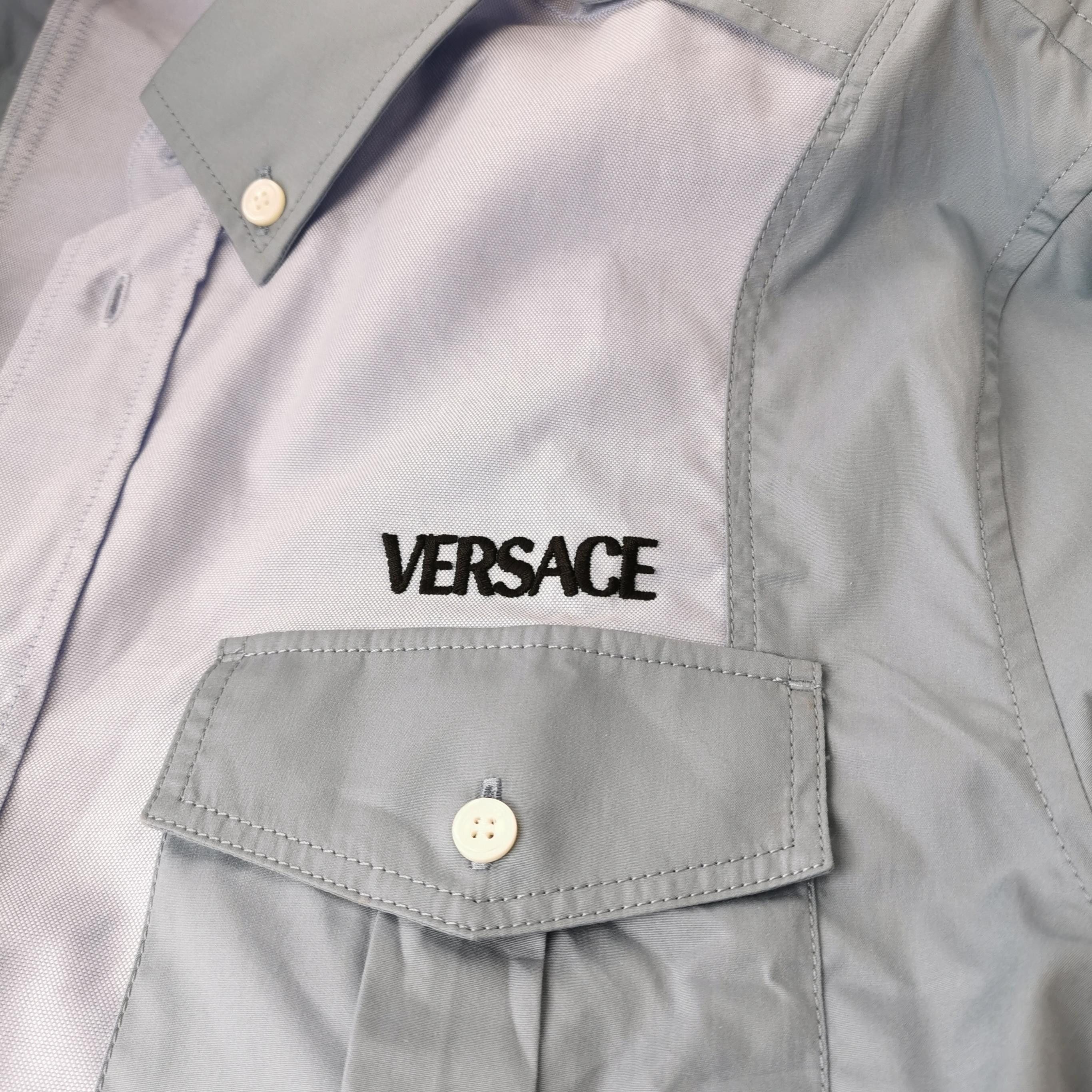 Versace Versace Men l Button Ups Size US L / EU 52-54 / 3 - 3 Thumbnail
