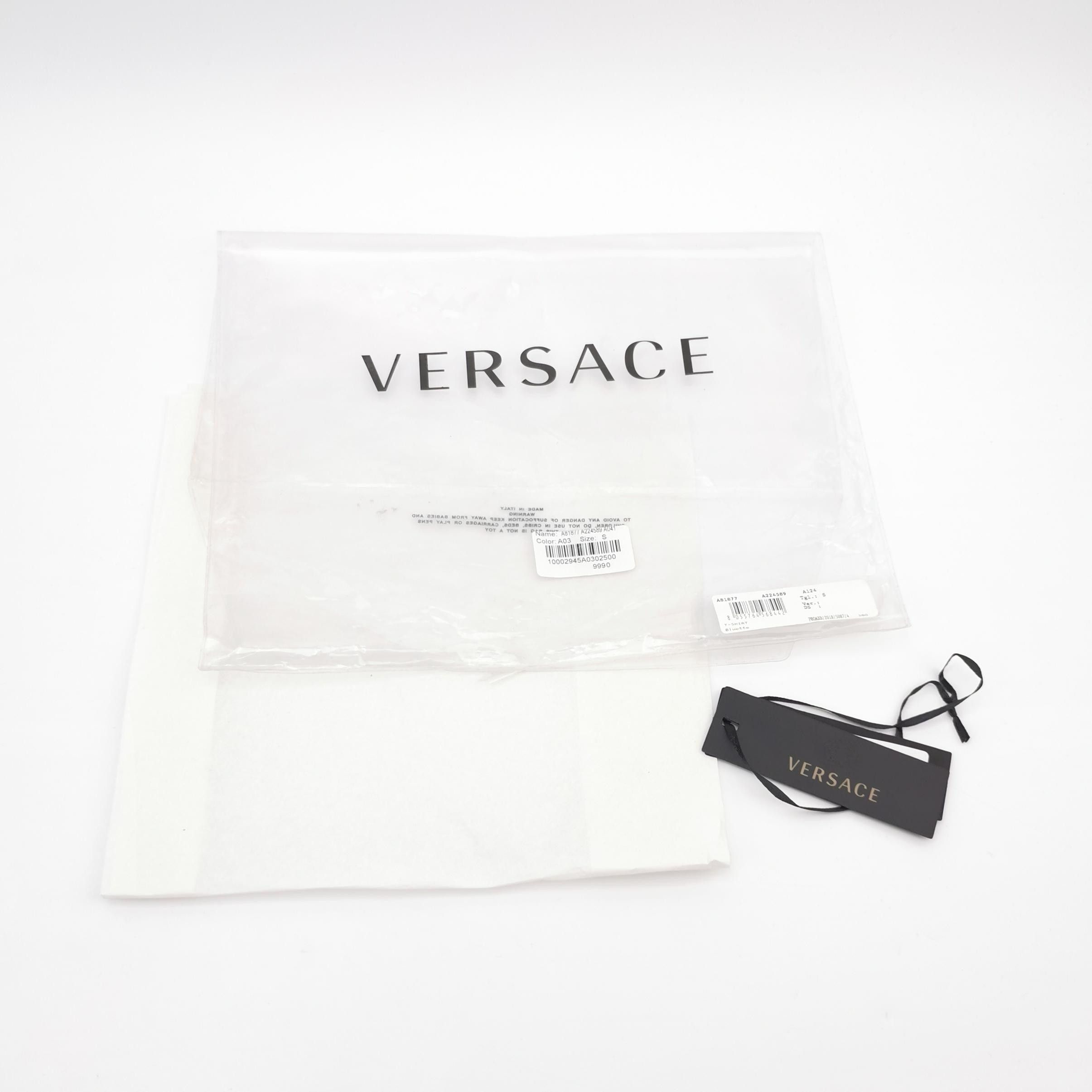 Versace Versace Men s Short Sleeve Shirts Size US S / EU 44-46 / 1 - 5 Thumbnail