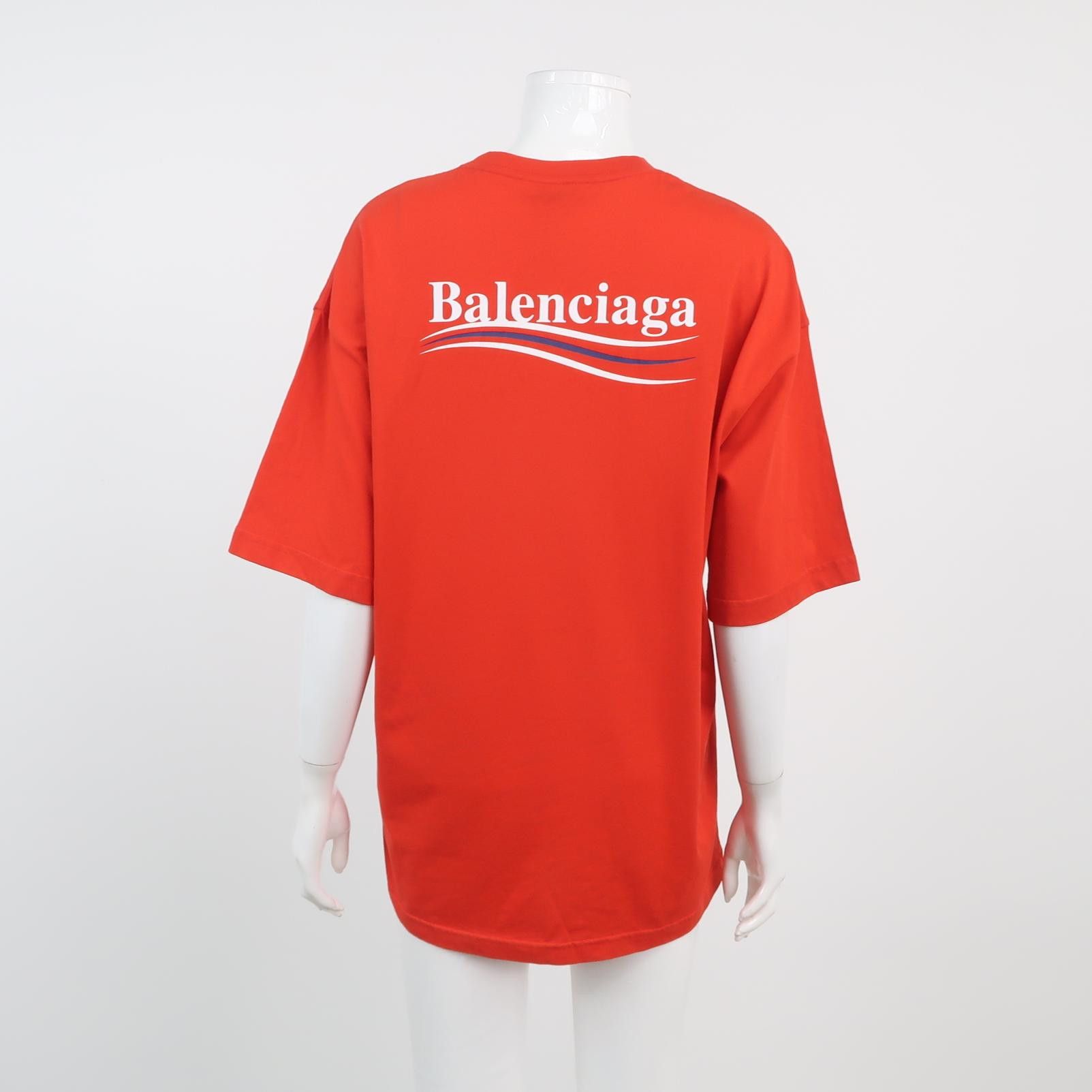 Balenciaga Balenciaga Women s Short Sleeve Shirts Size S / US 4 / IT 40 - 2 Thumbnail