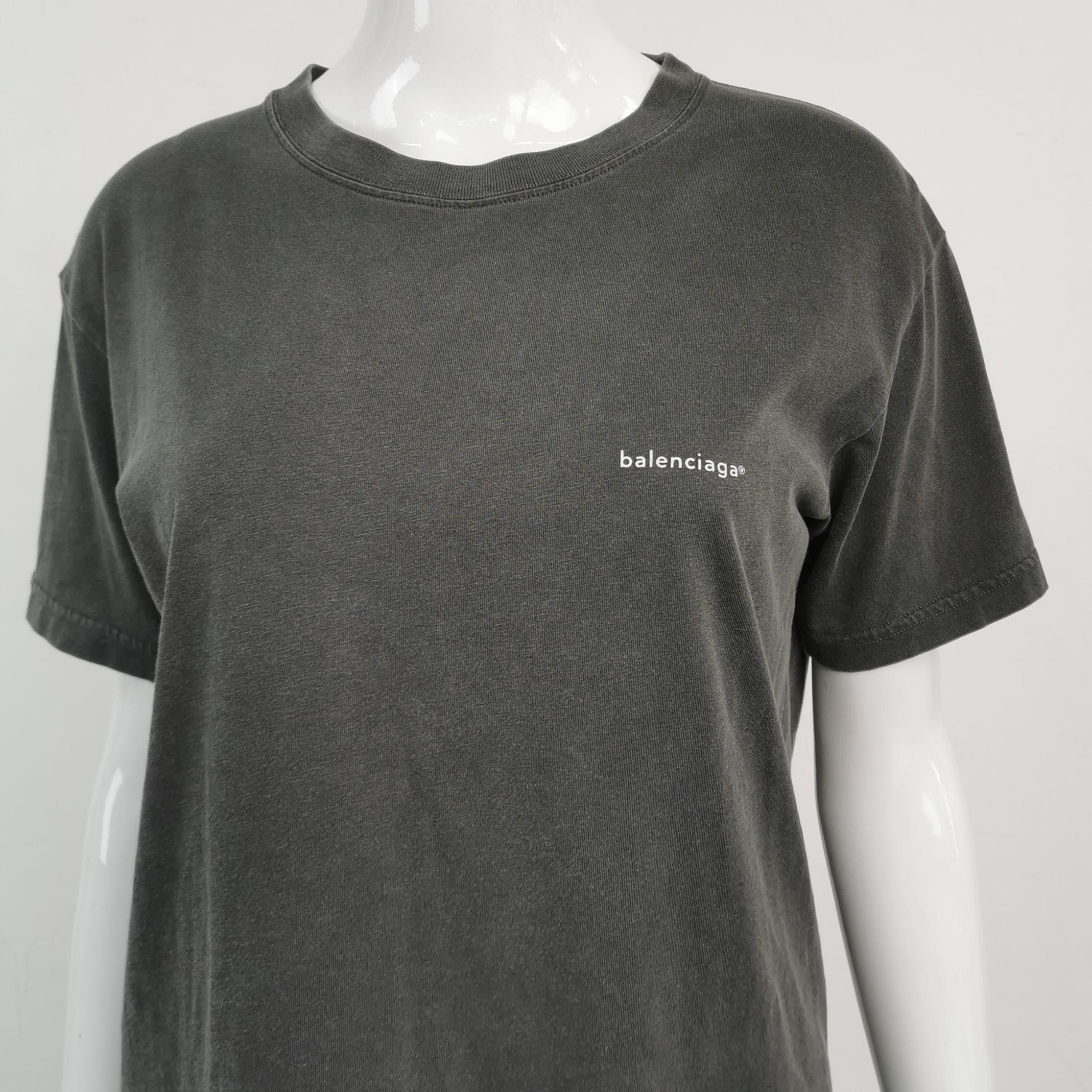 Balenciaga Balenciaga Women l Short Sleeve Shirts Size L / US 10 / IT 46 - 3 Thumbnail