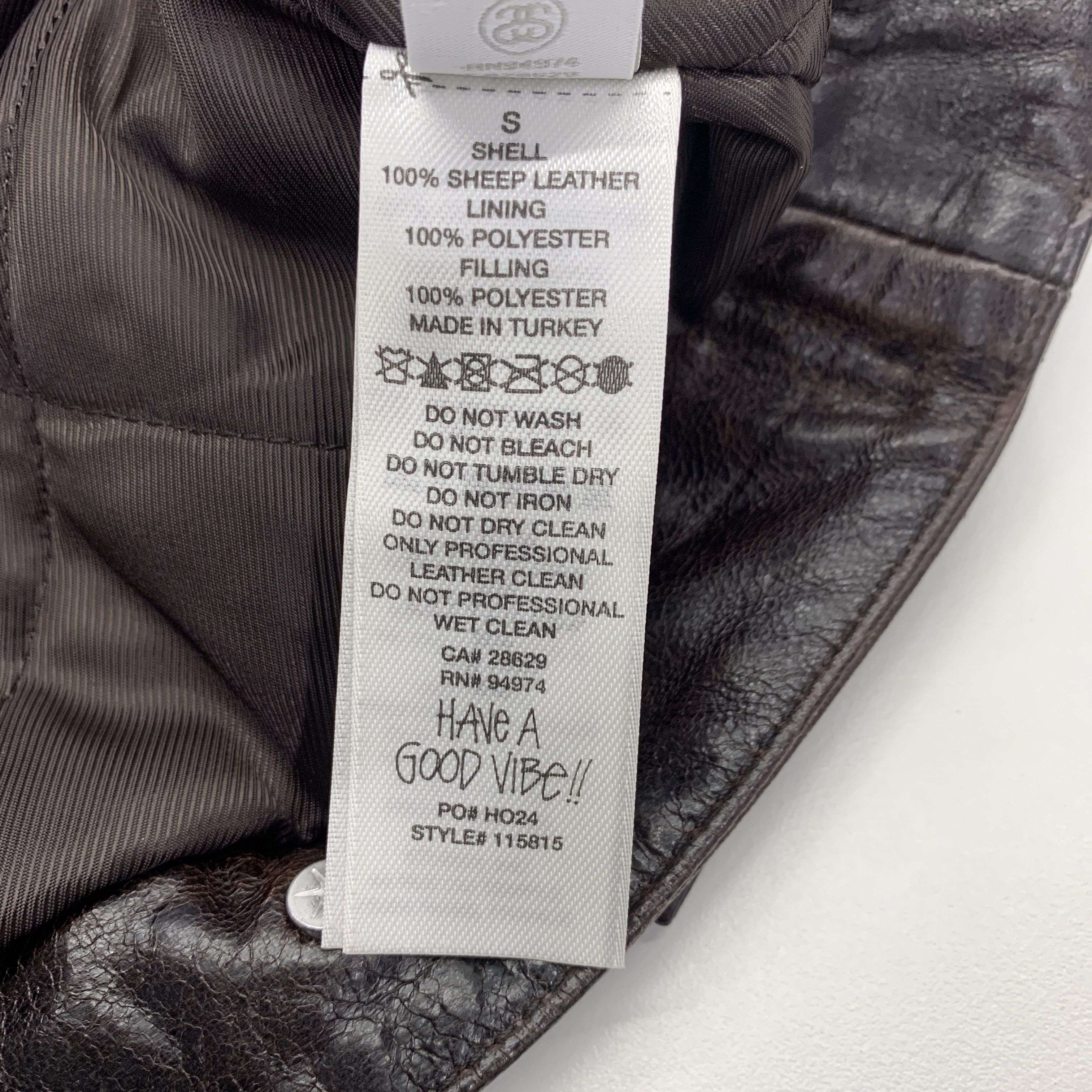 Stussy Stussy Leather Trucker Jacket Size S Size US S / EU 44-46 / 1 - 4 Thumbnail