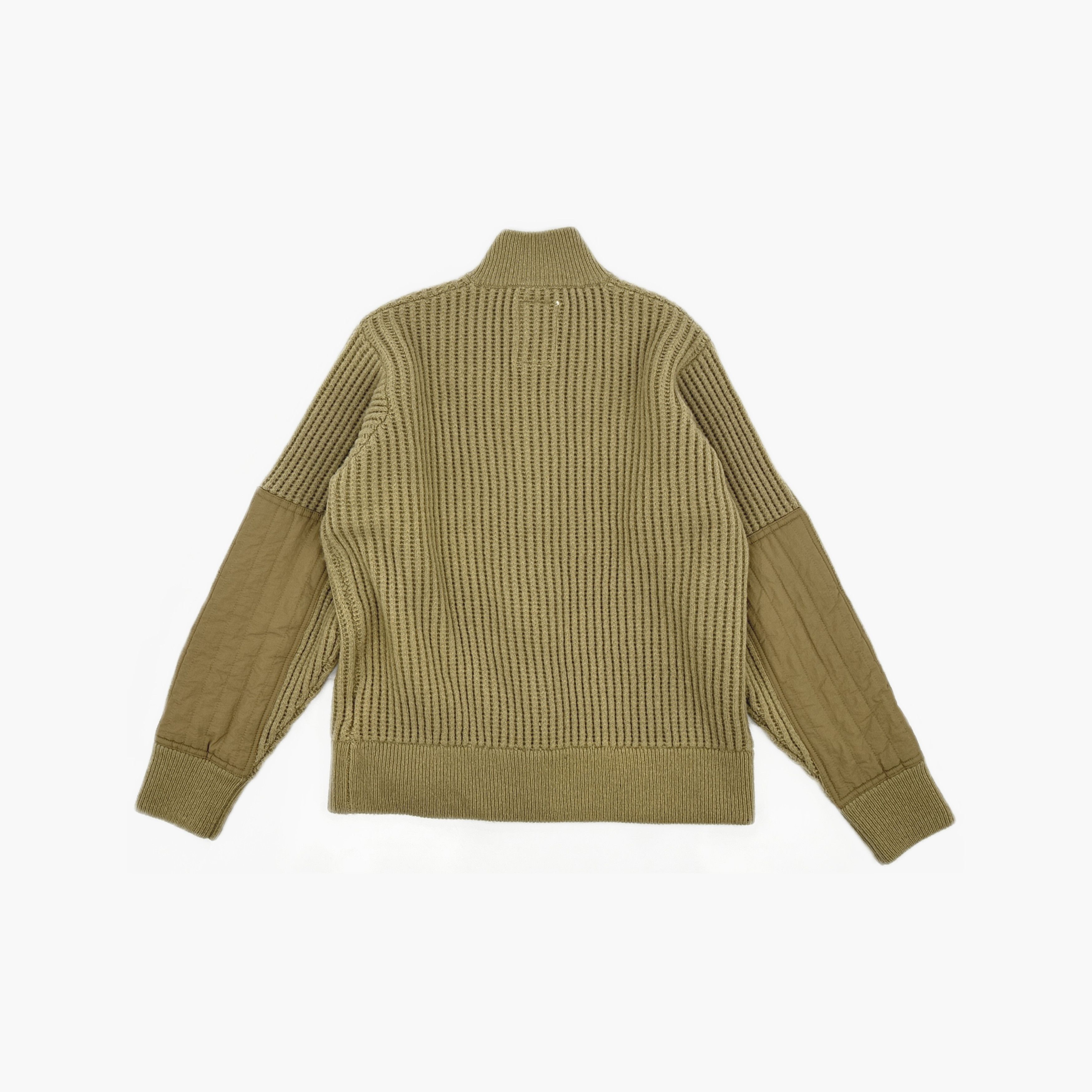 Stussy Stussy Military Patch Zip Sweater Size L Size US L / EU 52-54 / 3 - 2 Thumbnail