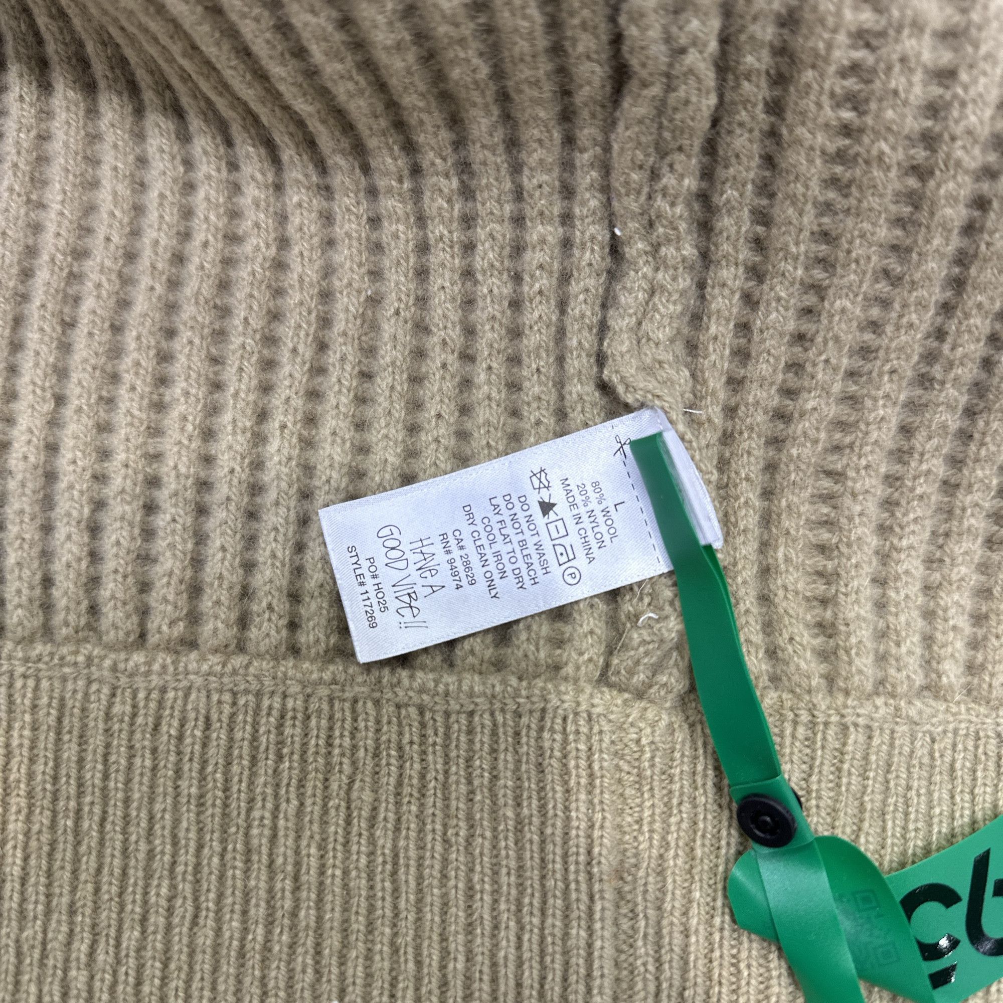 Stussy Stussy Military Patch Zip Sweater Size L Size US L / EU 52-54 / 3 - 4 Thumbnail