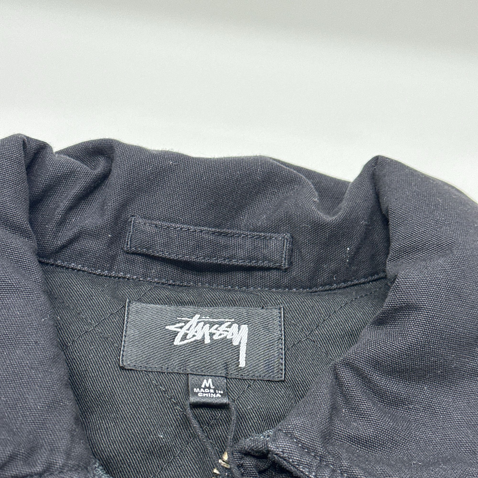Stussy Stussy Logo Zip Up Jacket M Size US M / EU 48-50 / 2 - 3 Thumbnail