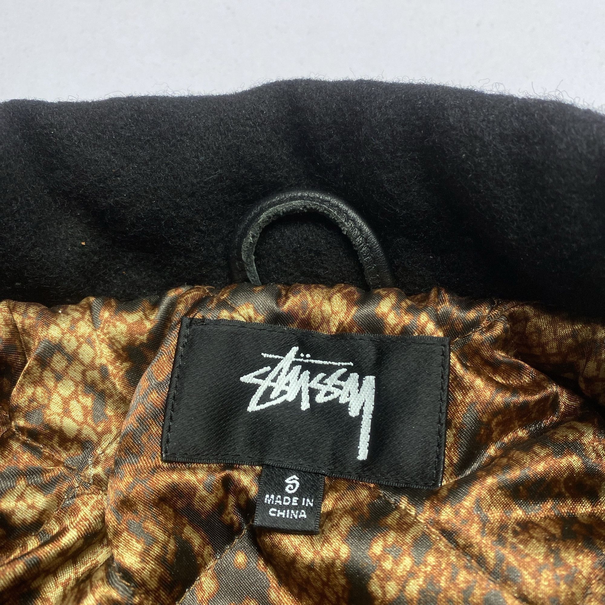 Stussy Stussy 80 Varsity Bomber Jacket Size S Size US S / EU 44-46 / 1 - 2 Thumbnail