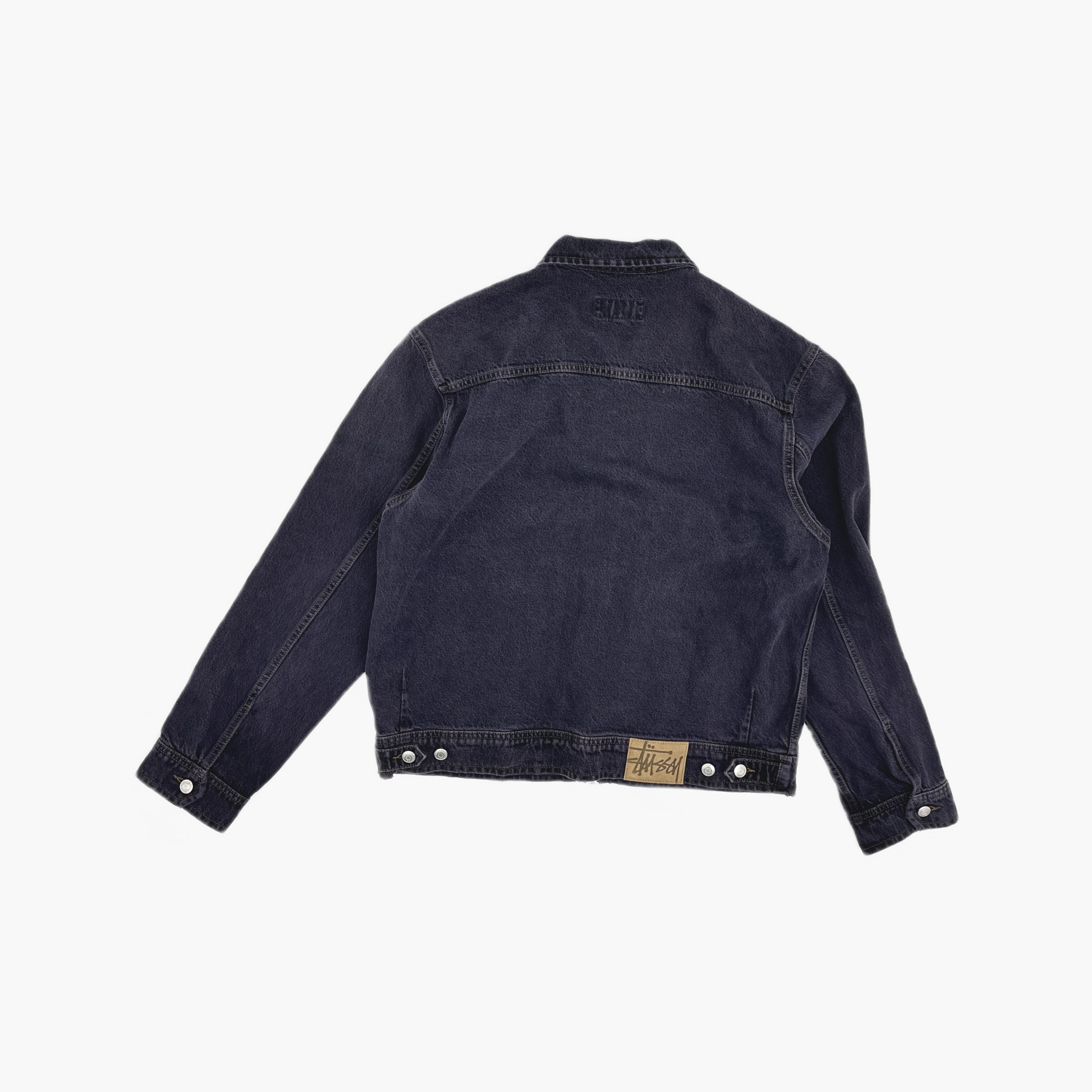 Stussy Stussy Denim Zip Work Jacket Size M Size US M / EU 48-50 / 2 - 2 Thumbnail