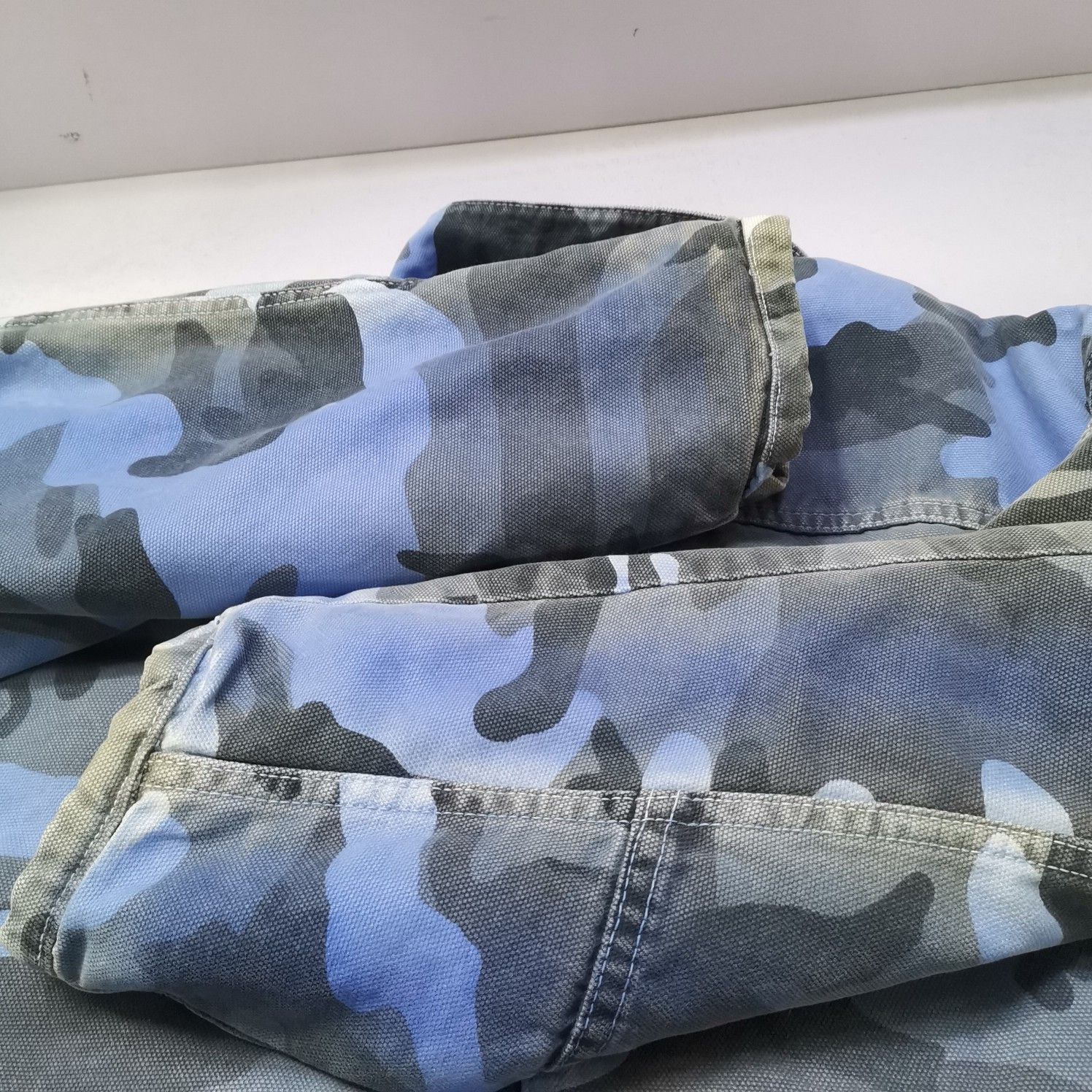 Stussy Stüssy Blue Camo Shop Jacket Size S Size US S / EU 44-46 / 1 - 9 Thumbnail