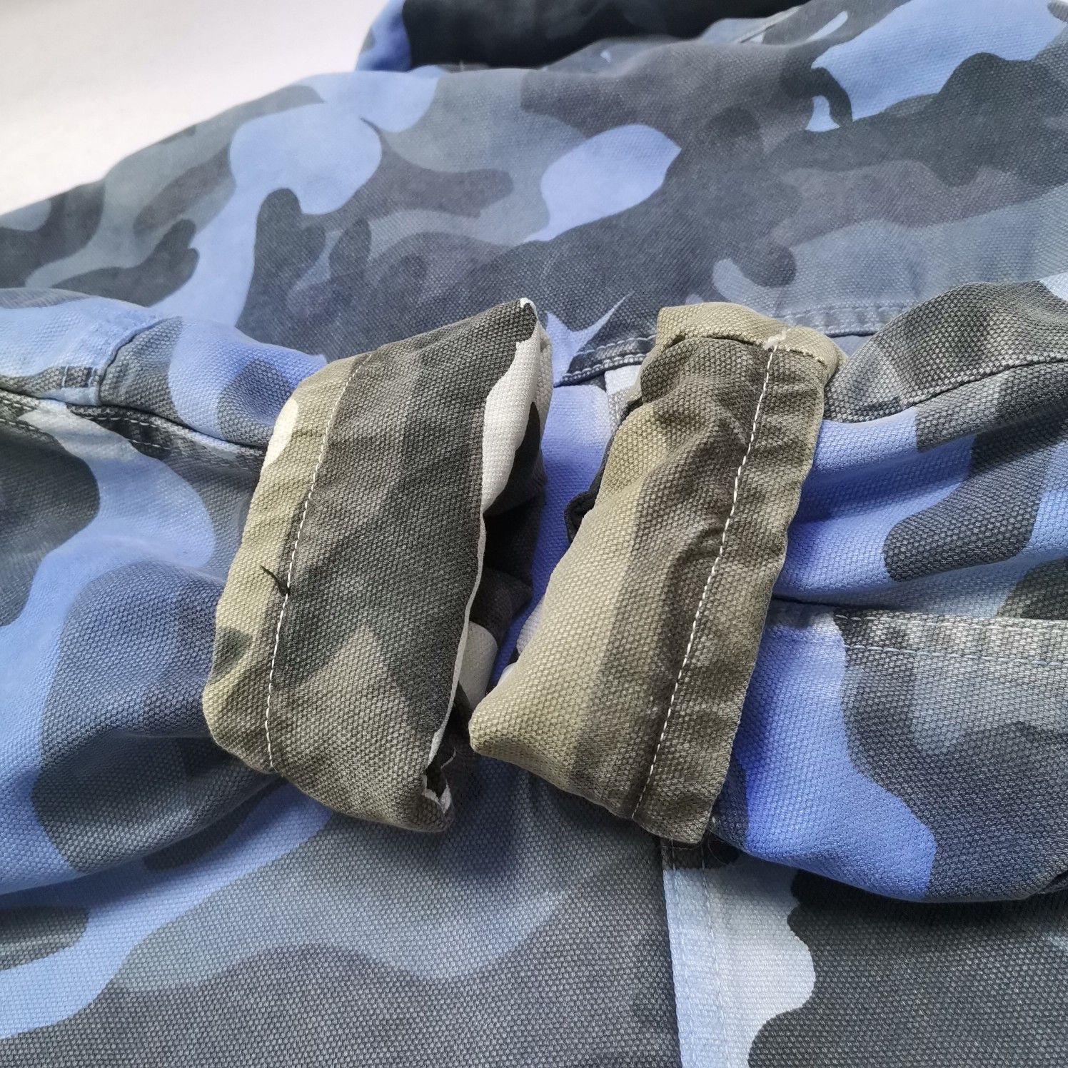 Stussy Stüssy Blue Camo Shop Jacket Size S Size US S / EU 44-46 / 1 - 10 Thumbnail