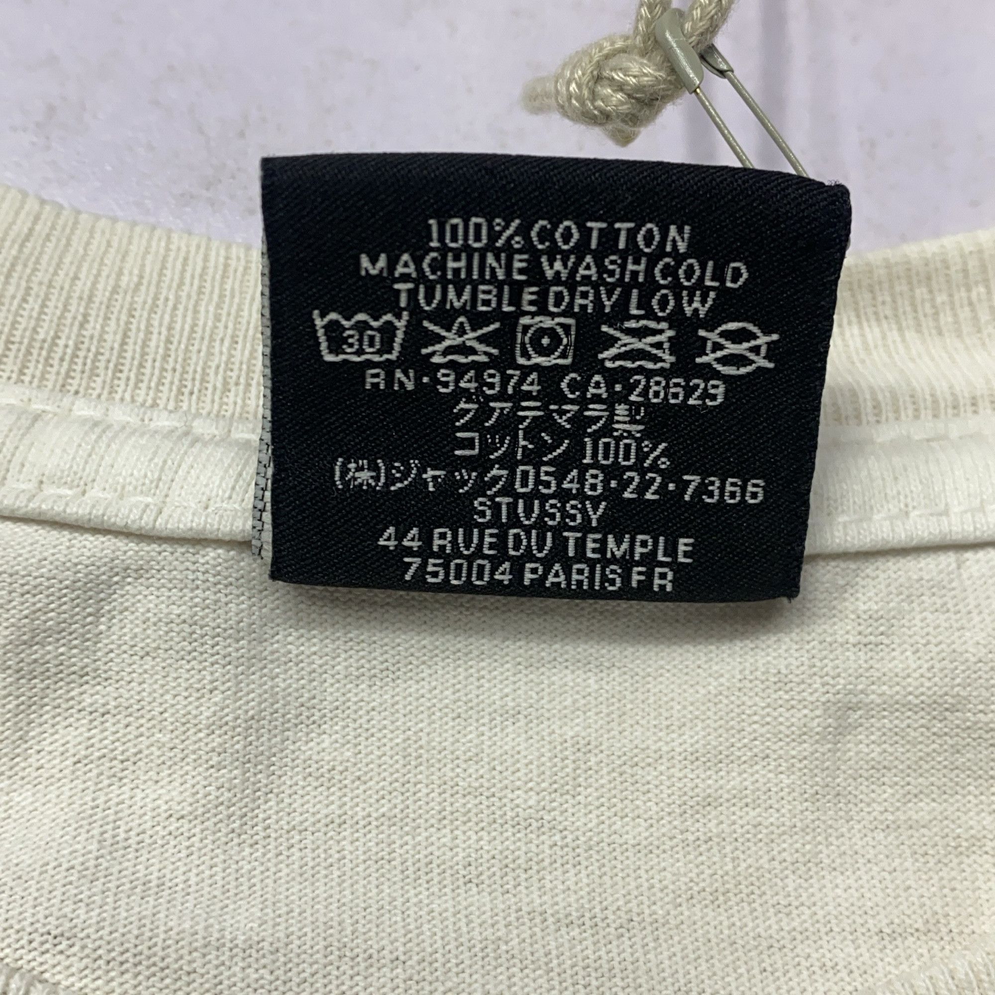 Stussy Stussy Test Strike 8-Ball T-Shirt Size M Size US M / EU 48-50 / 2 - 4 Thumbnail