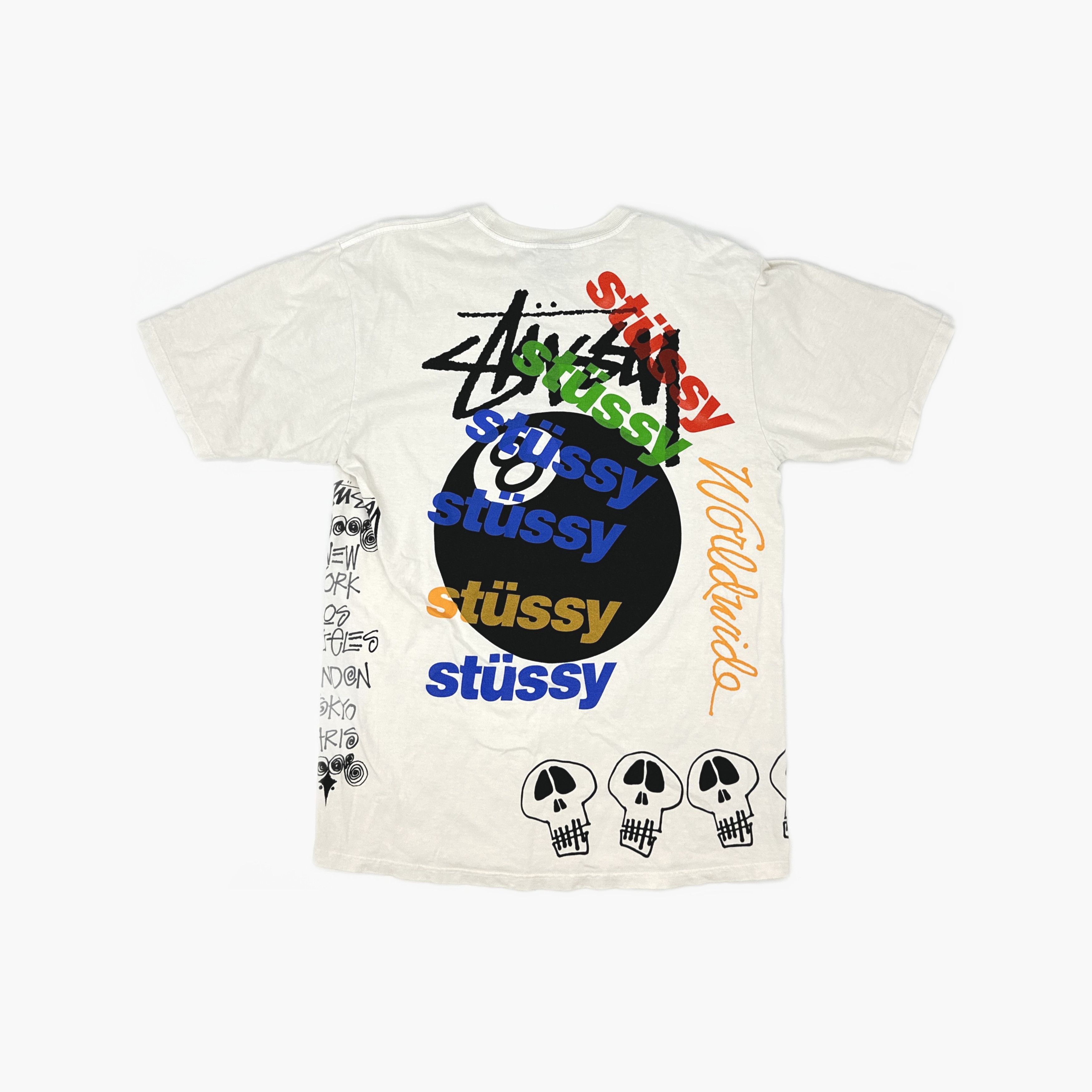 Stussy Stussy Test Strike 8-Ball T-Shirt Size M Size US M / EU 48-50 / 2 - 2 Thumbnail