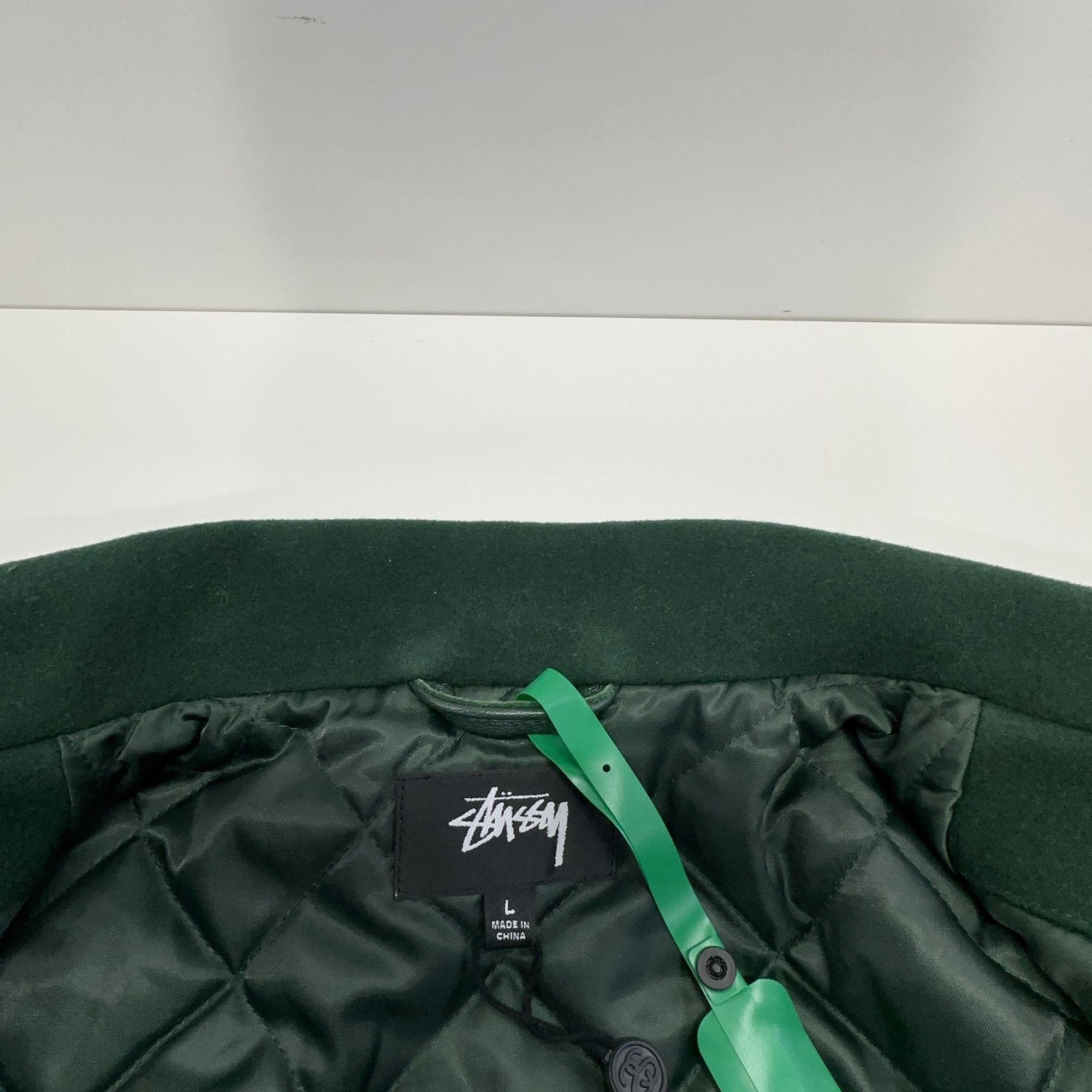 Stussy Stussy Script Oval Varsity Jacket Size L Size US L / EU 52-54 / 3 - 6 Thumbnail