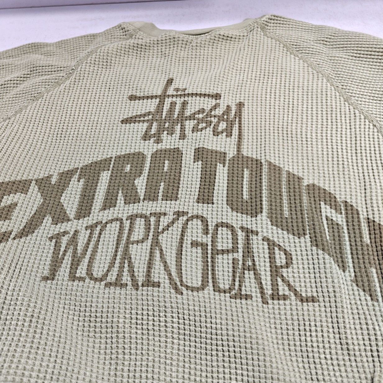 Stussy Stussy Extra Tough Workgear Thermal Long Sleeve XXL Size US XXL / EU 58 / 5 - 5 Thumbnail