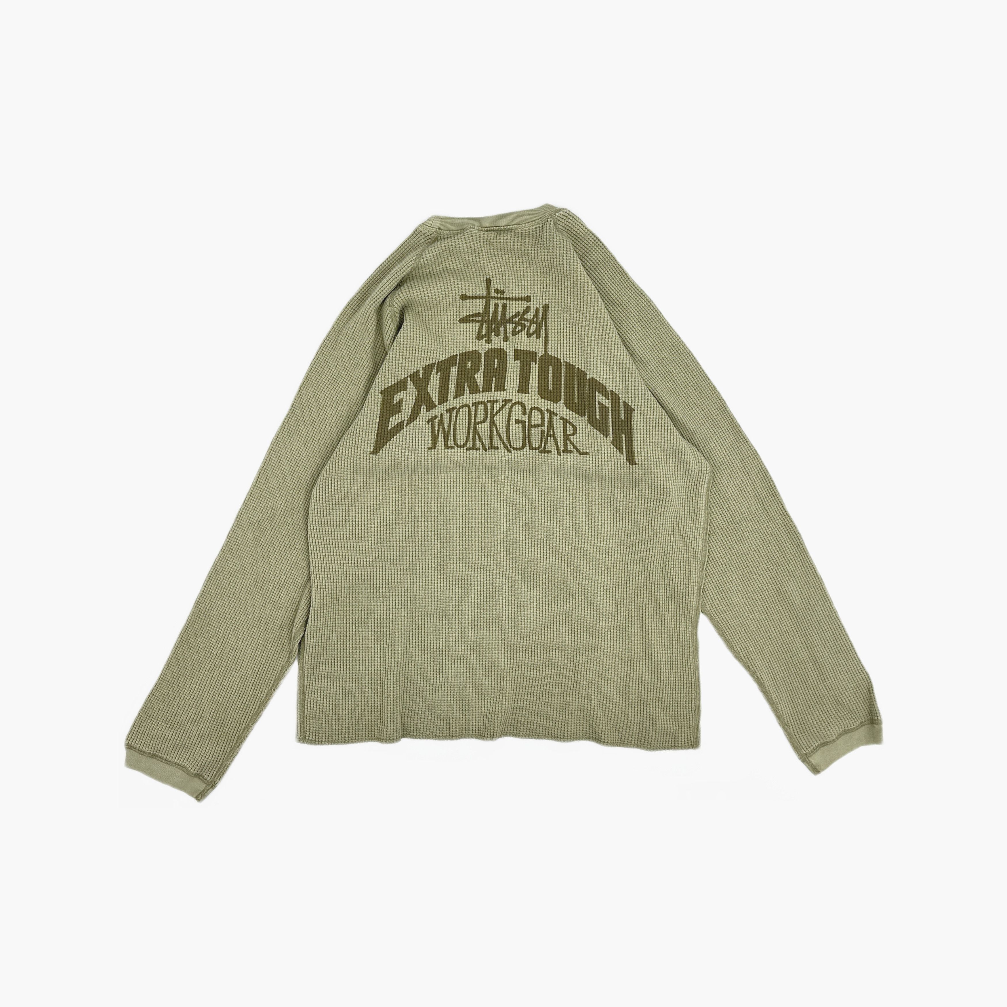 Stussy Stussy Extra Tough Workgear Thermal Long Sleeve XXL Size US XXL / EU 58 / 5 - 2 Thumbnail