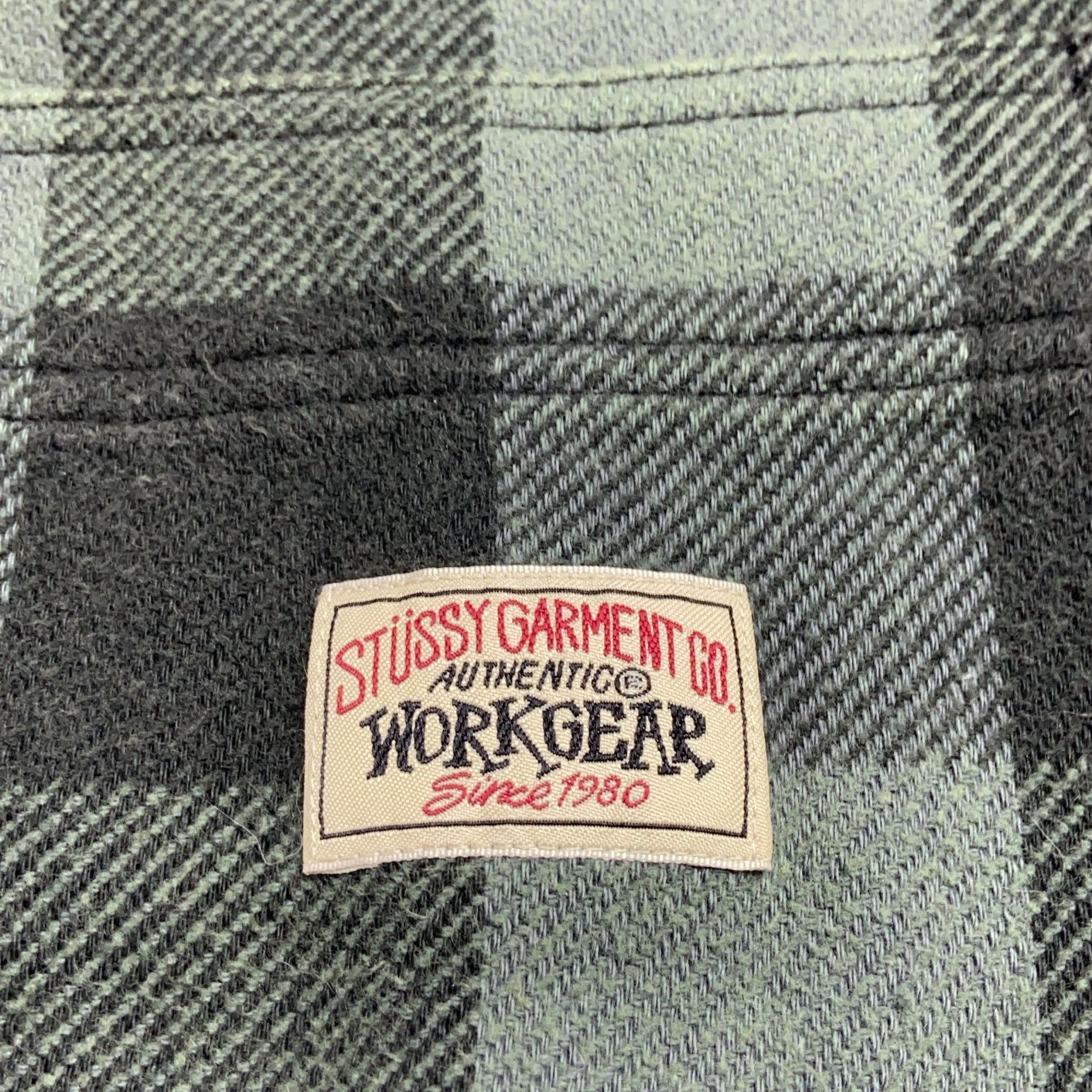 Stussy Stüssy Plaid Workgear Flannel Shirt Size M Size US M / EU 48-50 / 2 - 4 Thumbnail