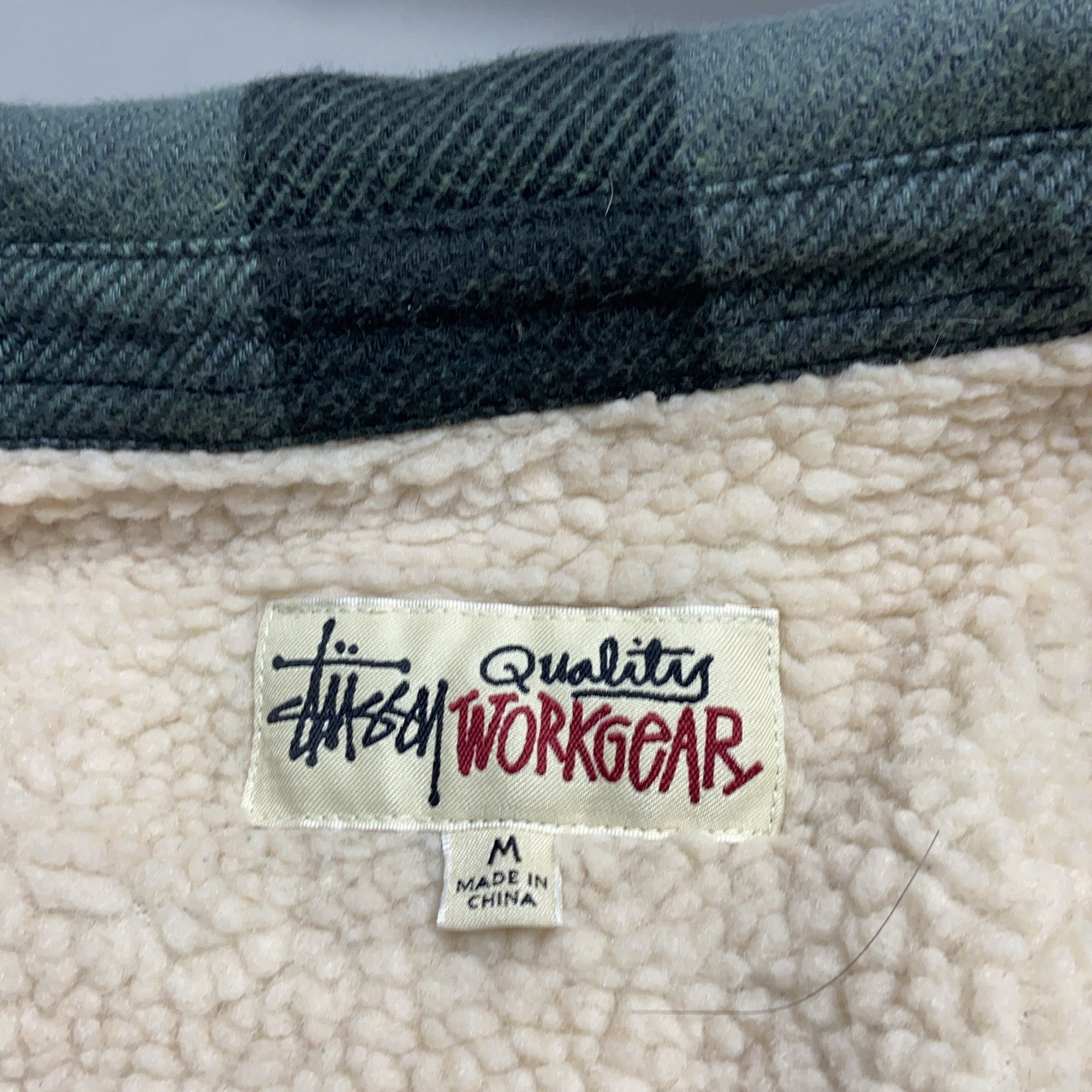 Stussy Stüssy Plaid Workgear Flannel Shirt Size M Size US M / EU 48-50 / 2 - 3 Thumbnail