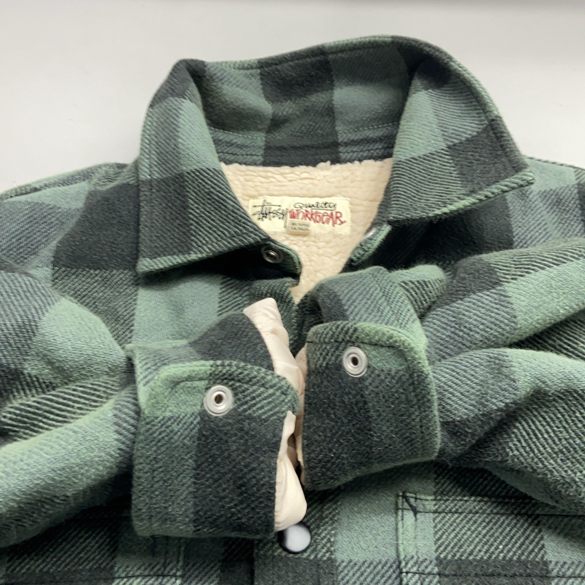 Stussy Stüssy Plaid Workgear Flannel Shirt Size M Size US M / EU 48-50 / 2 - 7 Thumbnail