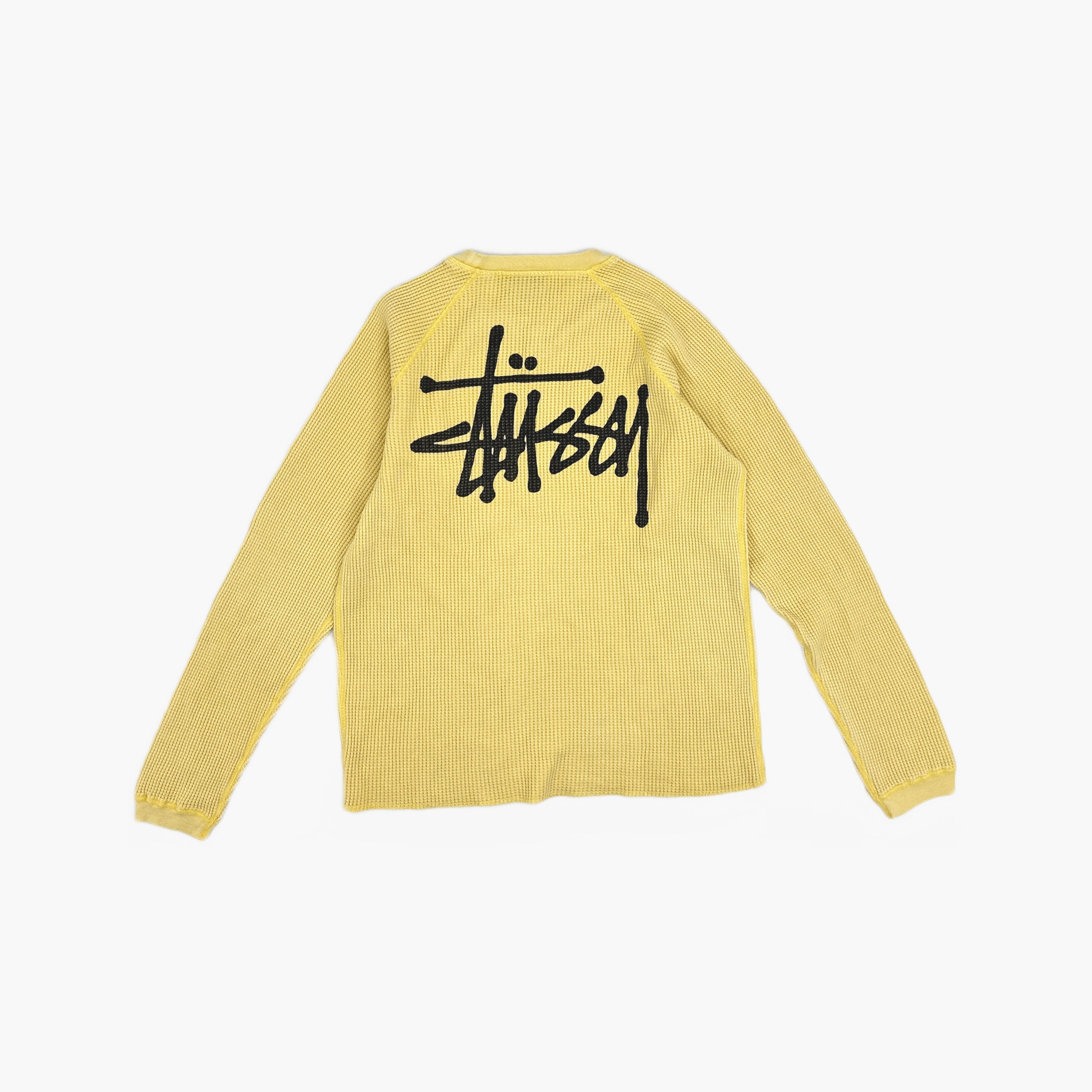 Stussy Stussy Waffle Logo Long Sleeve T-Shirt Size S Size US S / EU 44-46 / 1 - 2 Thumbnail