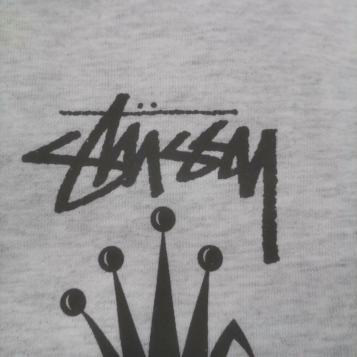 Stussy Stussy Crown Print Pullover Hoodie Size L Size US L / EU 52-54 / 3 - 8 Thumbnail