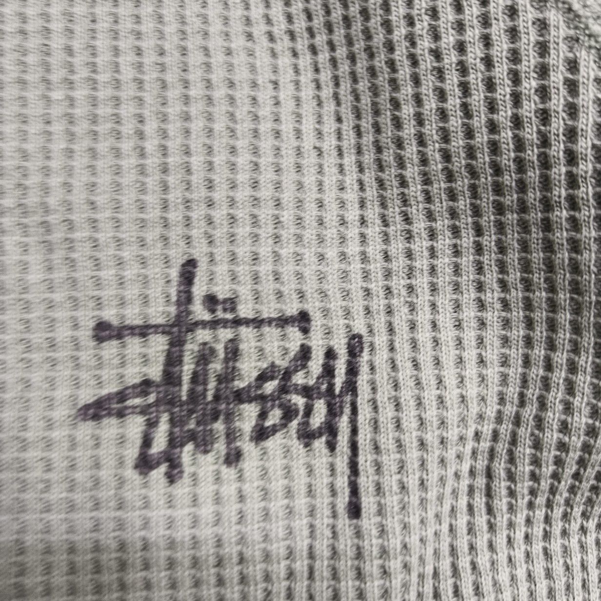 Stussy Stussy Waffle Knit Long Sleeve Tee Size S Size US S / EU 44-46 / 1 - 4 Thumbnail