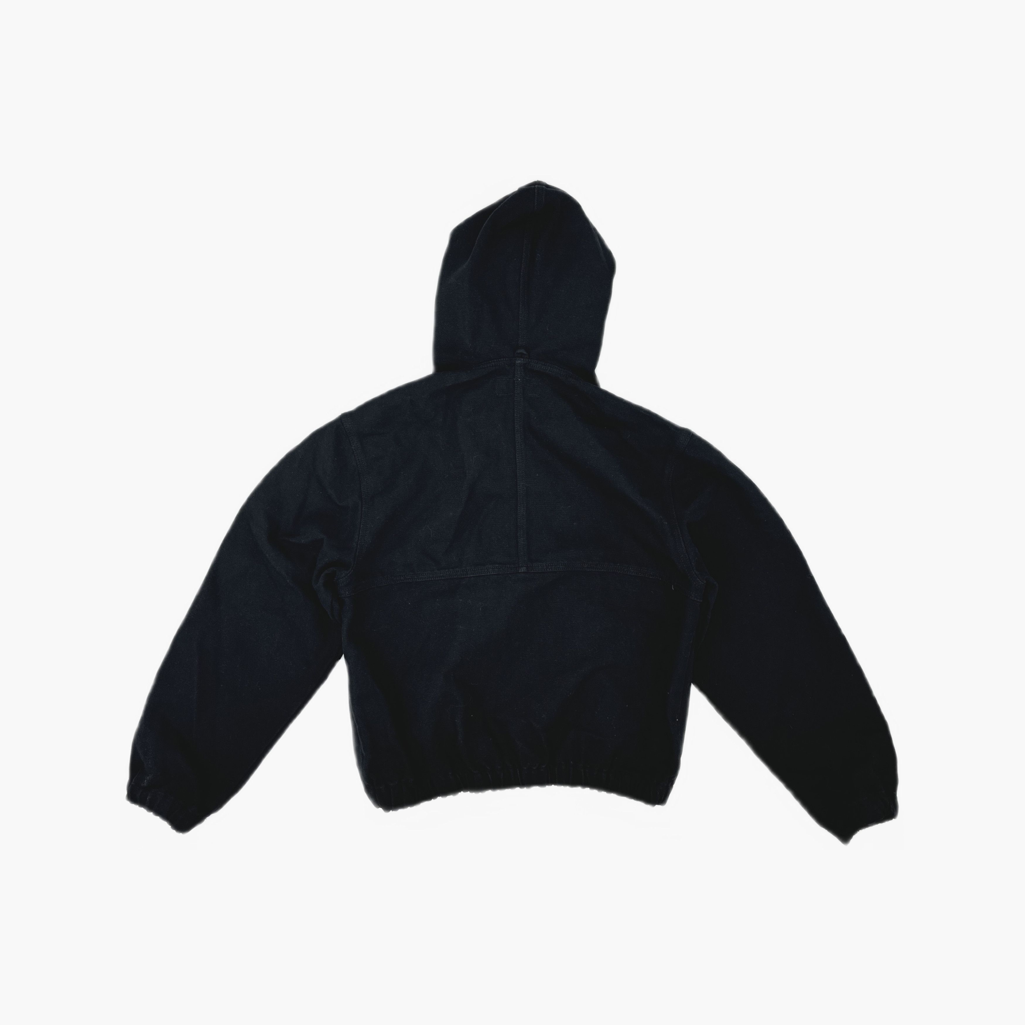 Stussy Stussy Canvas Workgear Hooded Jacket Black Size S Size US S / EU 44-46 / 1 - 2 Thumbnail
