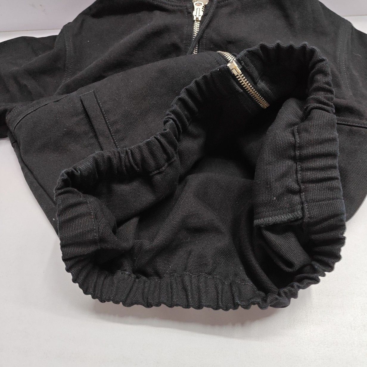 Stussy Stussy Canvas Workgear Hooded Jacket Black Size S Size US S / EU 44-46 / 1 - 10 Thumbnail