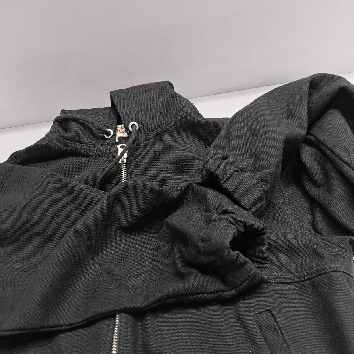 Stussy Stussy Canvas Workgear Hooded Jacket Black Size S Size US S / EU 44-46 / 1 - 12 Thumbnail