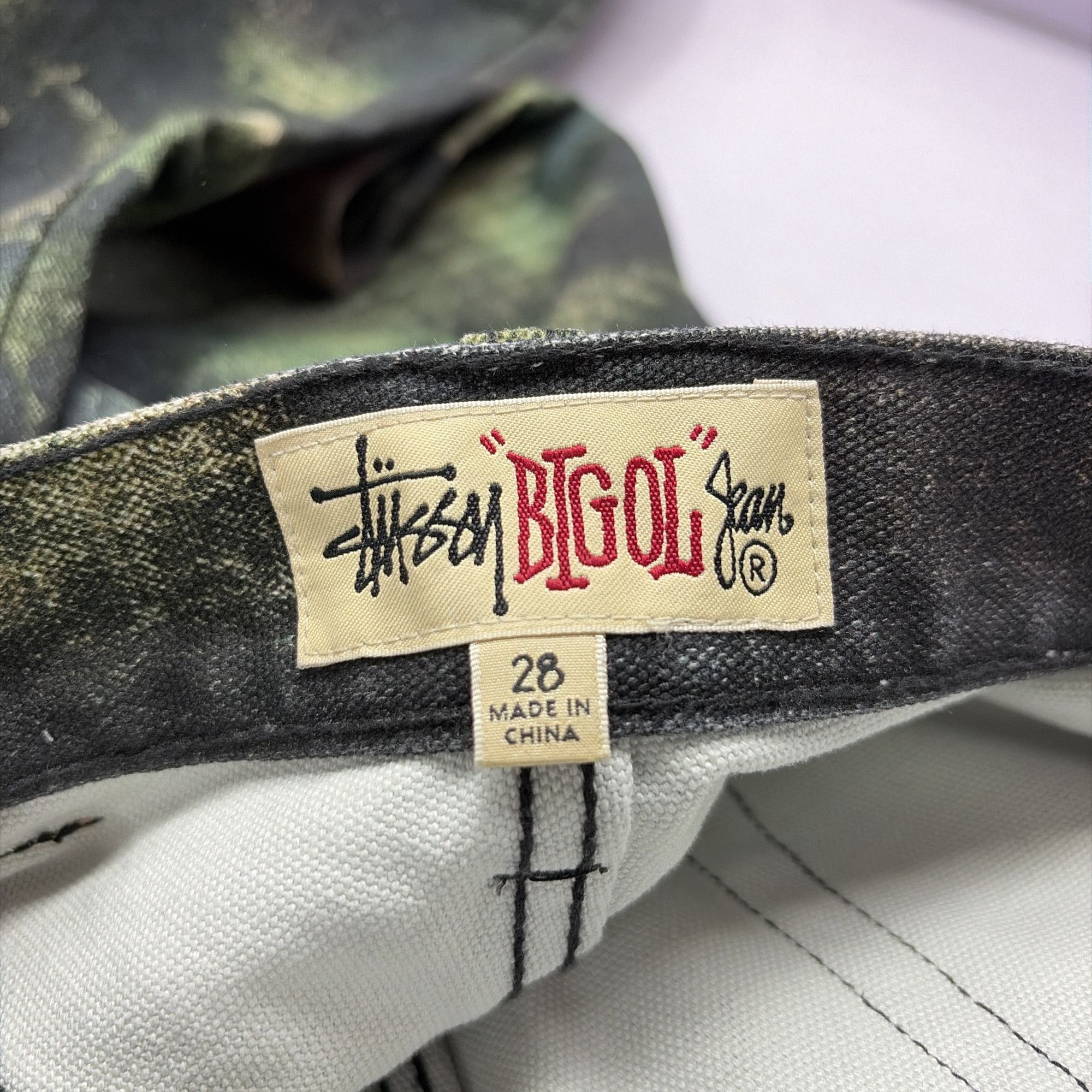 Stussy Stussy Camo Big Ol' Jean Size 28 Size US 28 / EU 44 - 4 Thumbnail