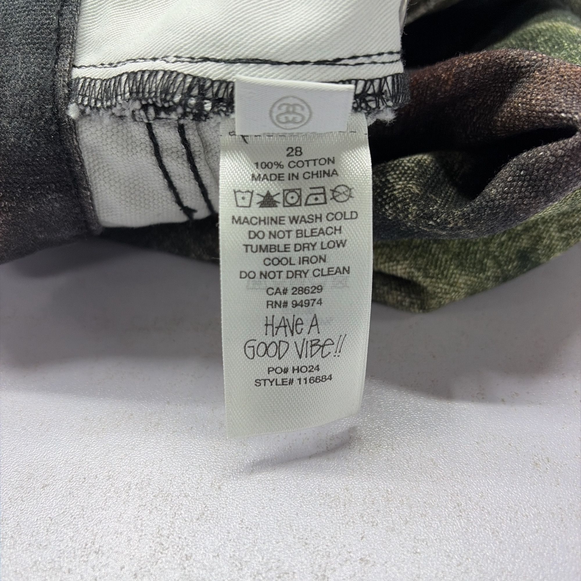 Stussy Stussy Camo Big Ol' Jean Size 28 Size US 28 / EU 44 - 3 Thumbnail