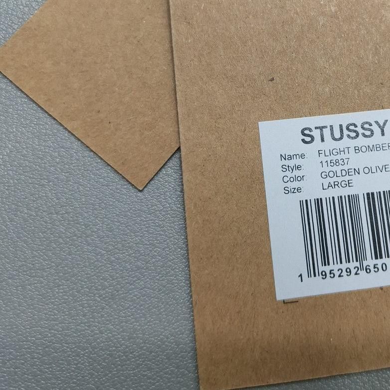 Stussy Stussy Golden Olive Bomber Jacket Size L Size US L / EU 52-54 / 3 - 10 Thumbnail