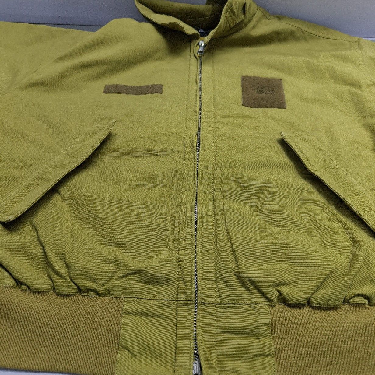 Stussy Stussy Golden Olive Bomber Jacket Size L Size US L / EU 52-54 / 3 - 19 Thumbnail