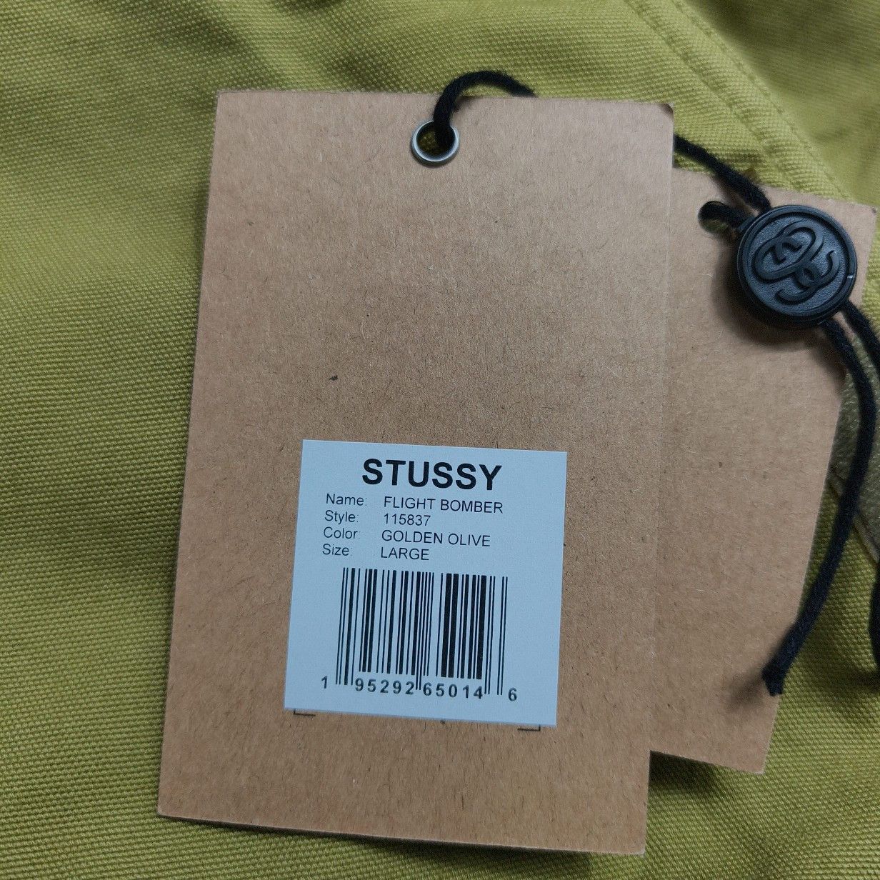 Stussy Stussy Golden Olive Bomber Jacket Size L Size US L / EU 52-54 / 3 - 18 Thumbnail