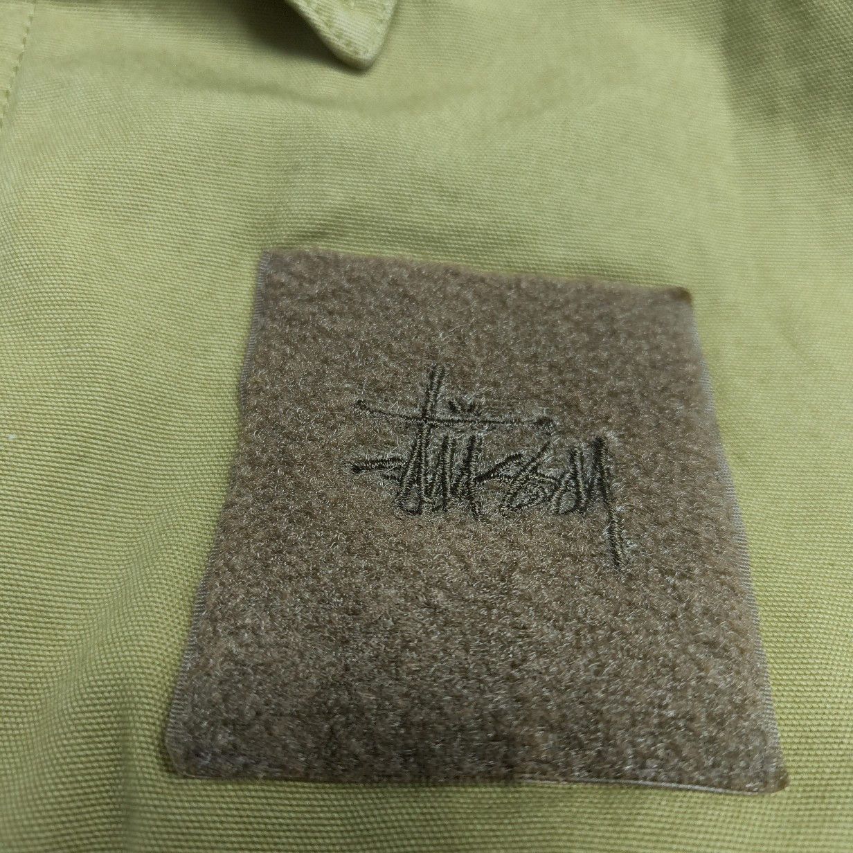 Stussy Stussy Golden Olive Bomber Jacket Size L Size US L / EU 52-54 / 3 - 7 Thumbnail